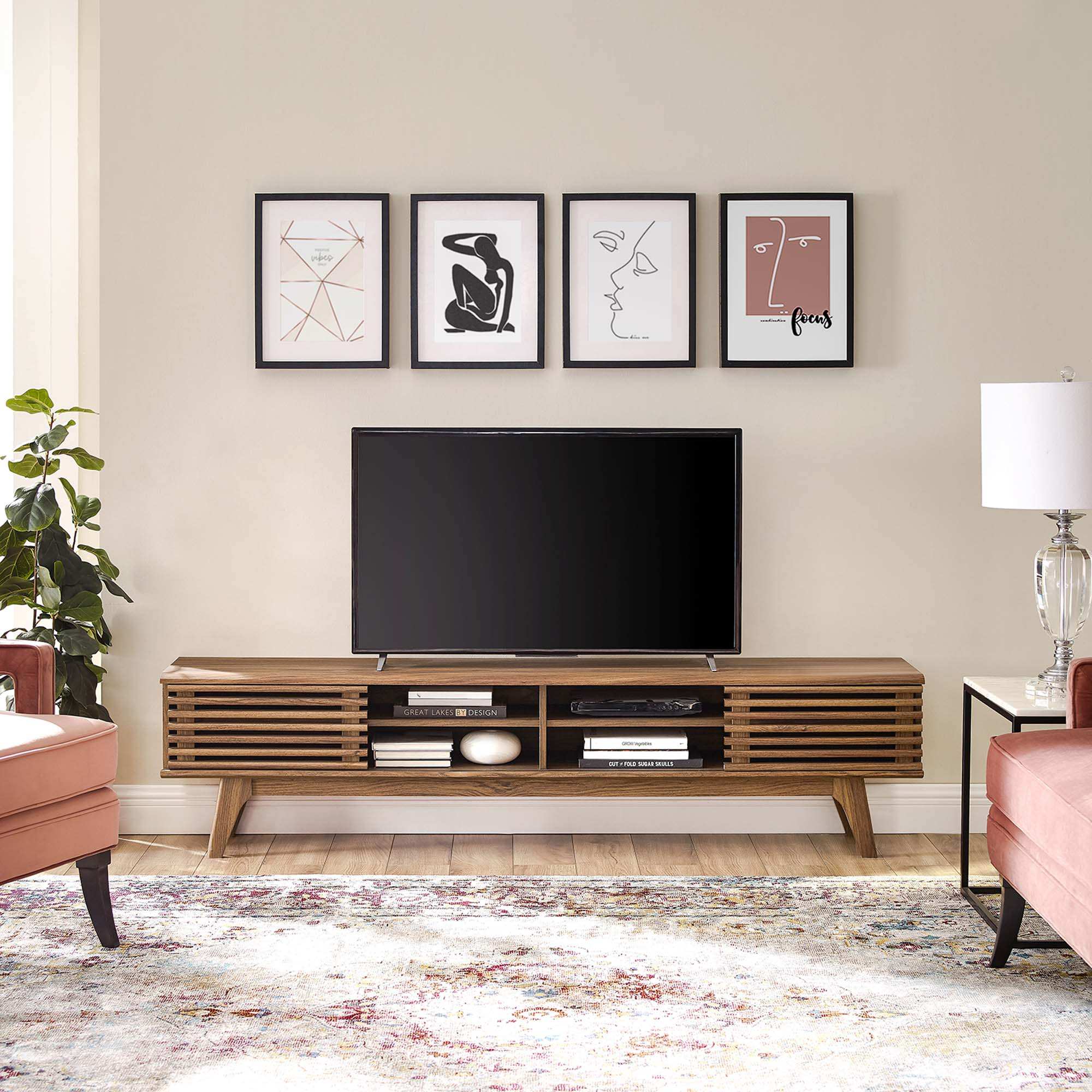 Render 70" Entertainment Center TV Stand - Best Buy Furniture