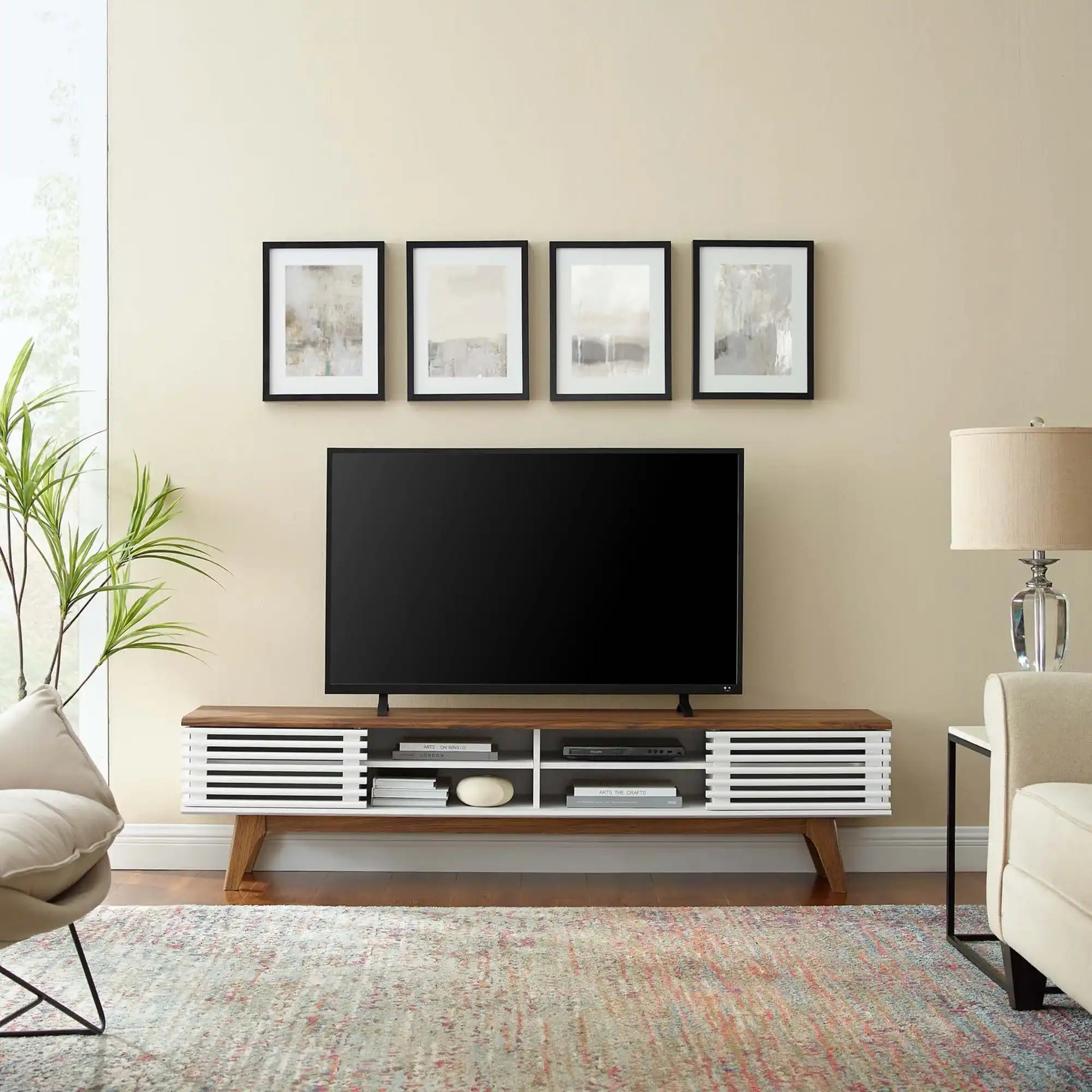 Render 70" Entertainment Center TV Stand - Best Buy Furniture