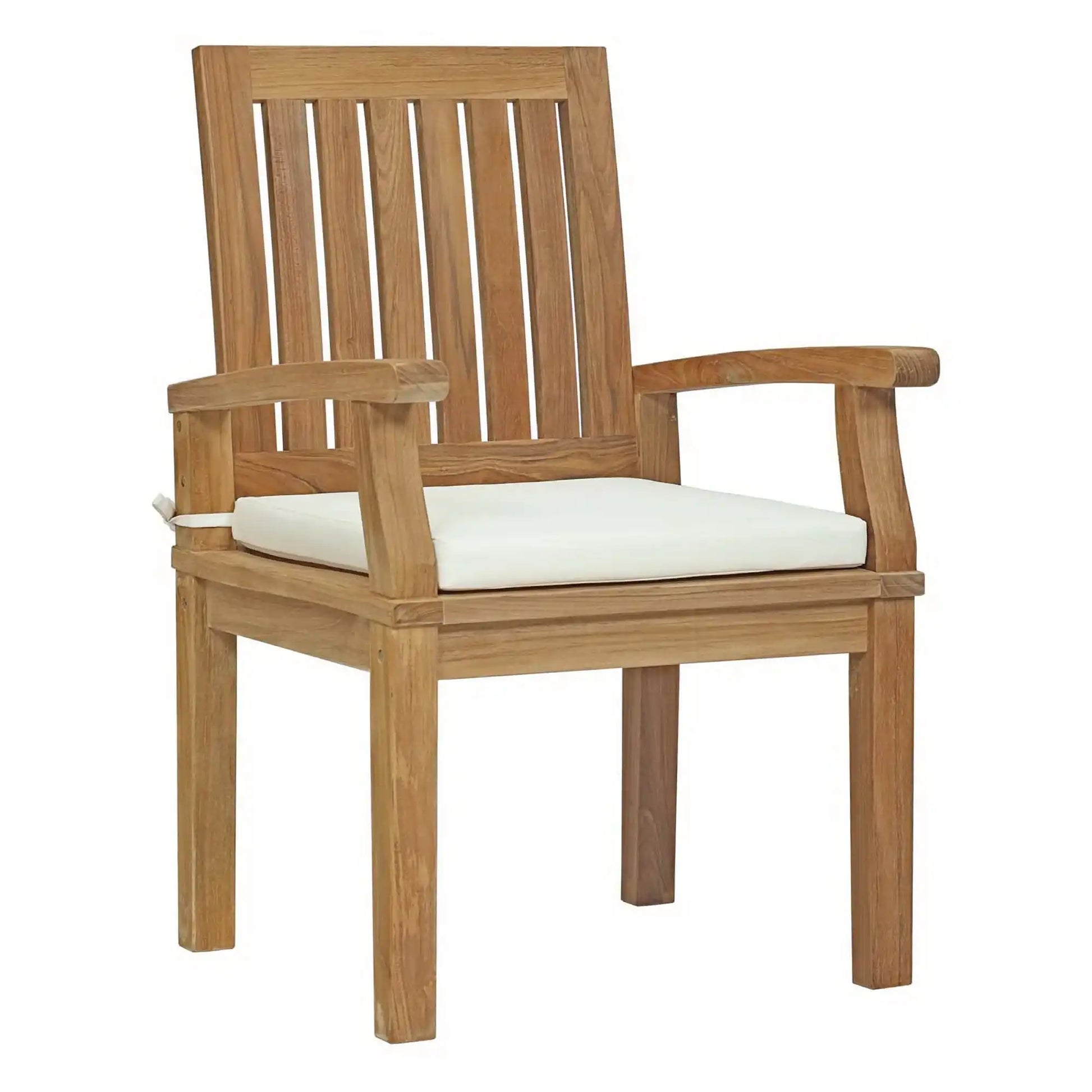 Marina 9 Piece Outdoor Patio Teak Dining Set by Modway - Best Buy Furniture