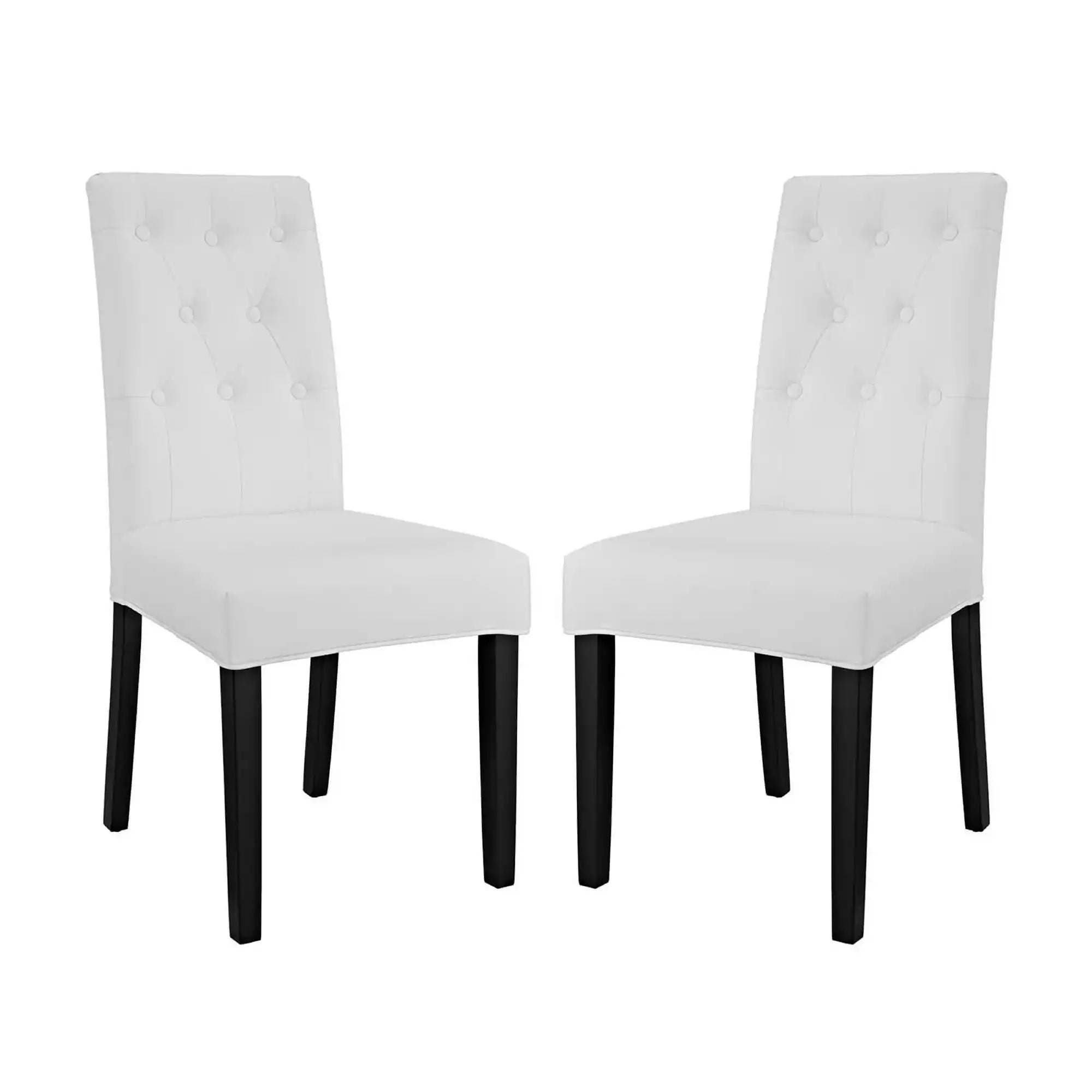Confer Vinyl Dining Side Chair Set of 2 by Modway - Best Buy Furniture