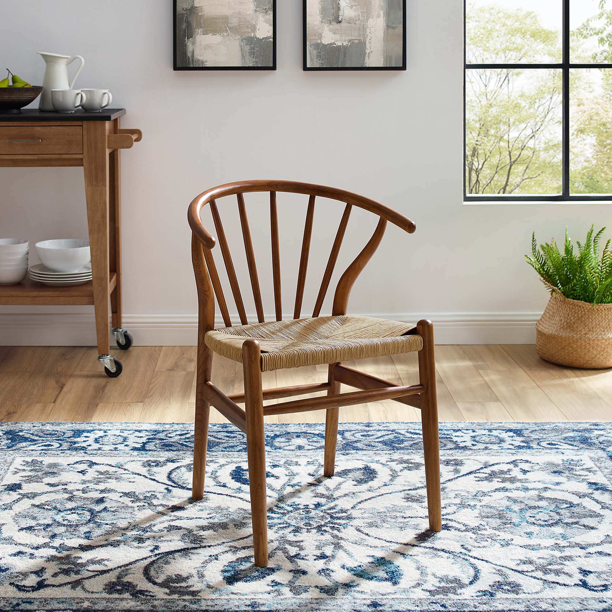 Flourish Spindle Wood Dining Side Chair by Modway - Best Buy Furniture