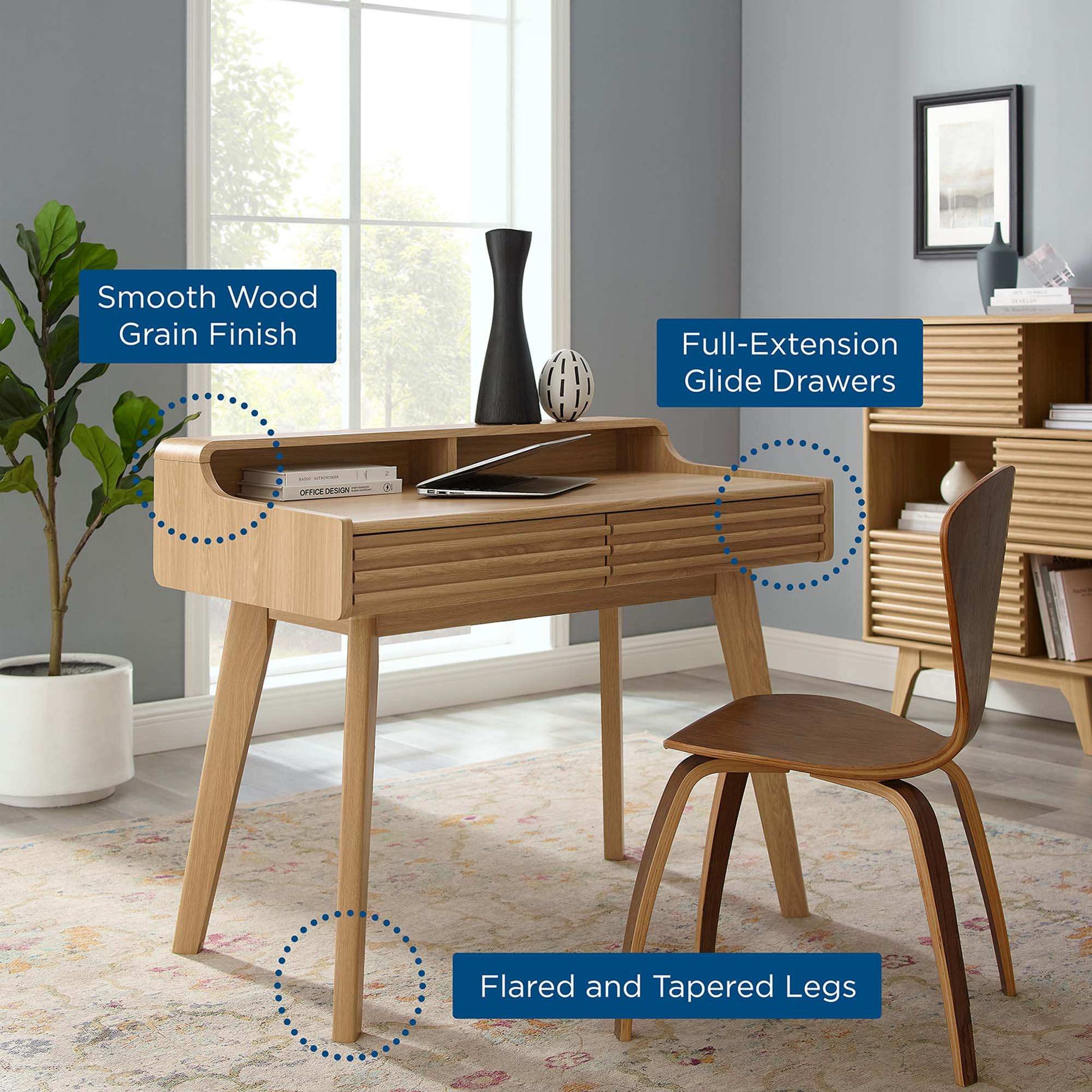 Render Writing Desk by Modway - Best Buy Furniture