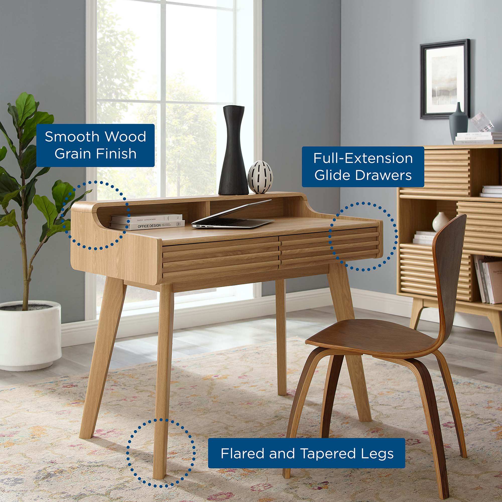 Render Writing Desk by Modway - Best Buy Furniture