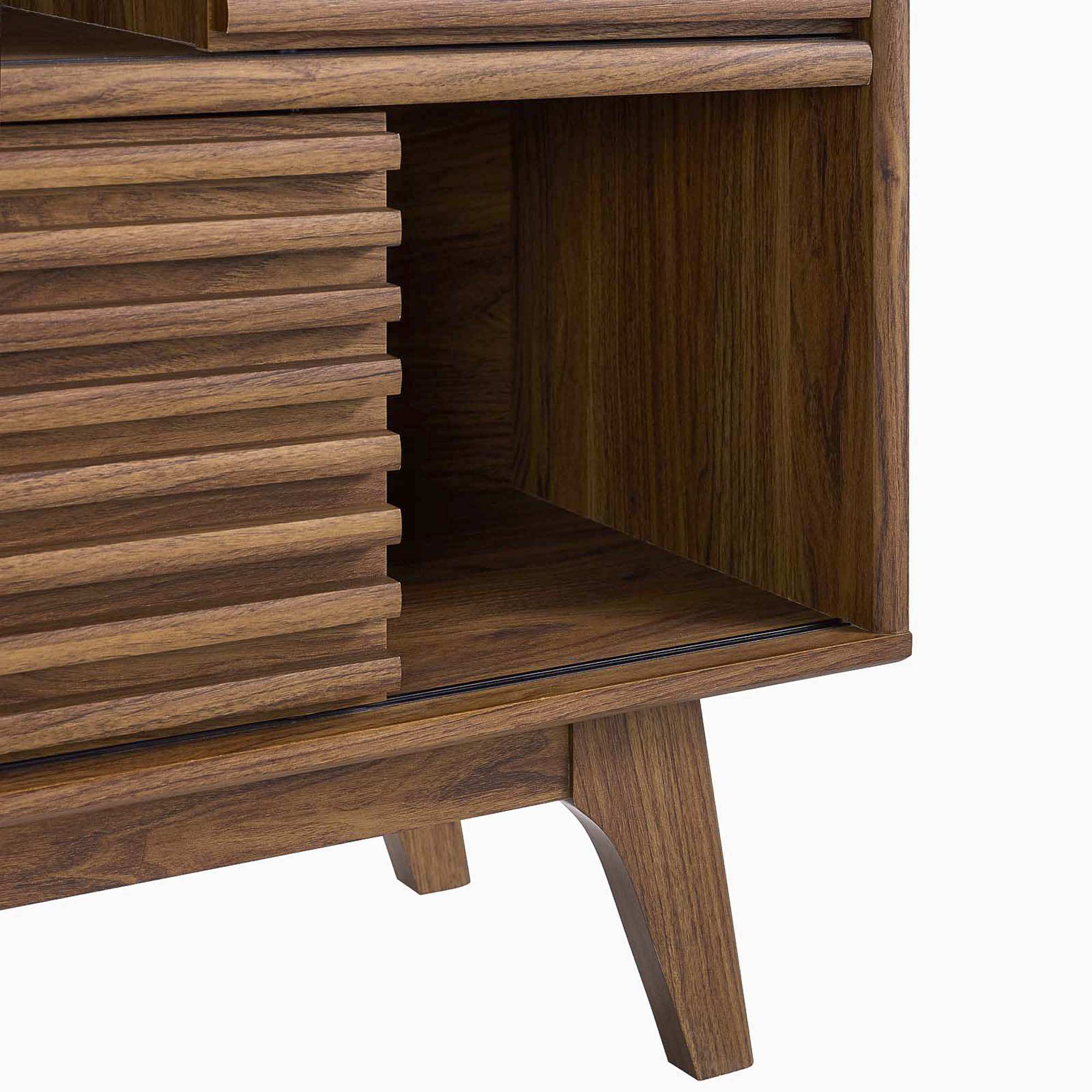 Render Three-Tier Display Storage Cabinet Stand by Modway - Best Buy Furniture