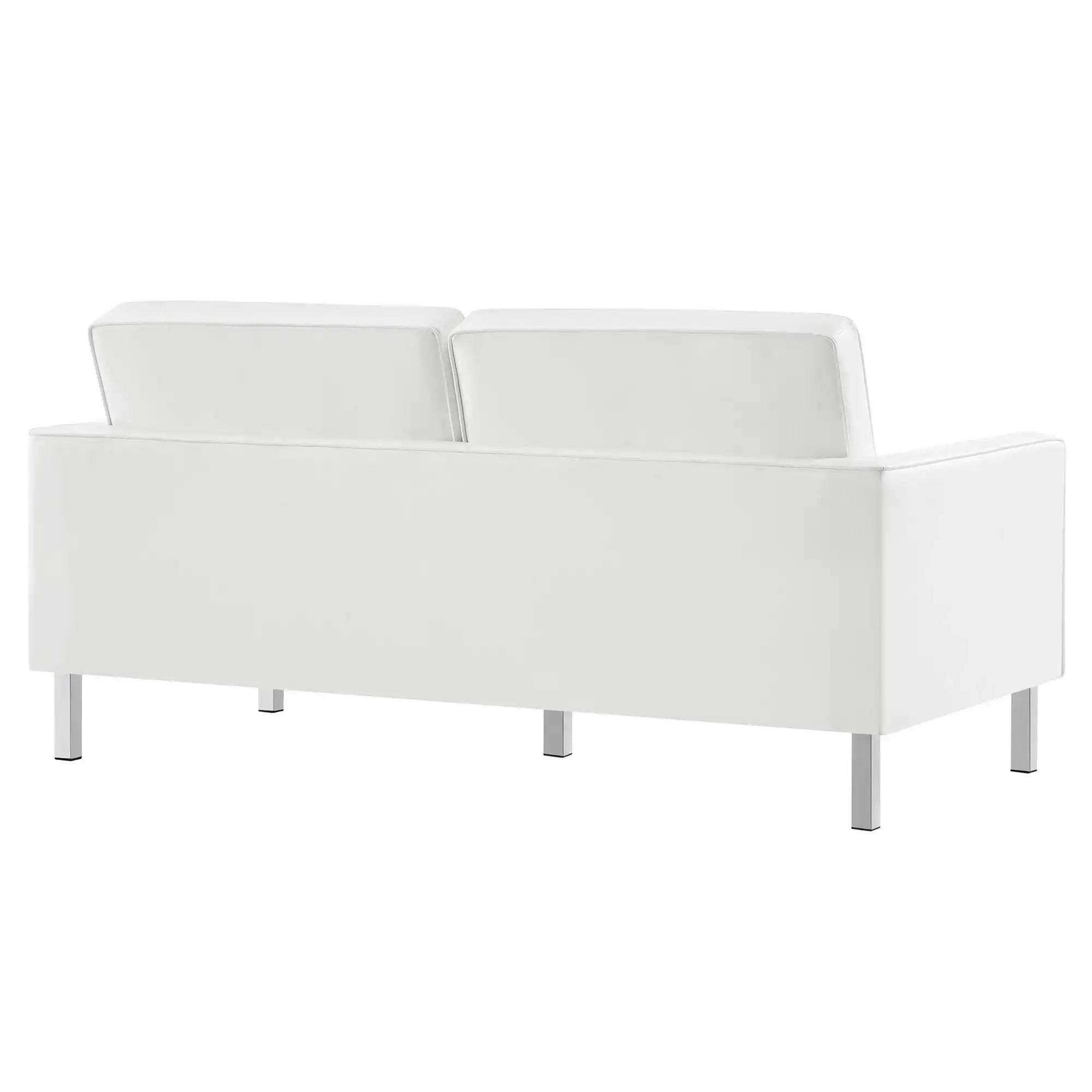 Loft Tufted Vegan Leather Loveseat by Modway - Best Buy Furniture