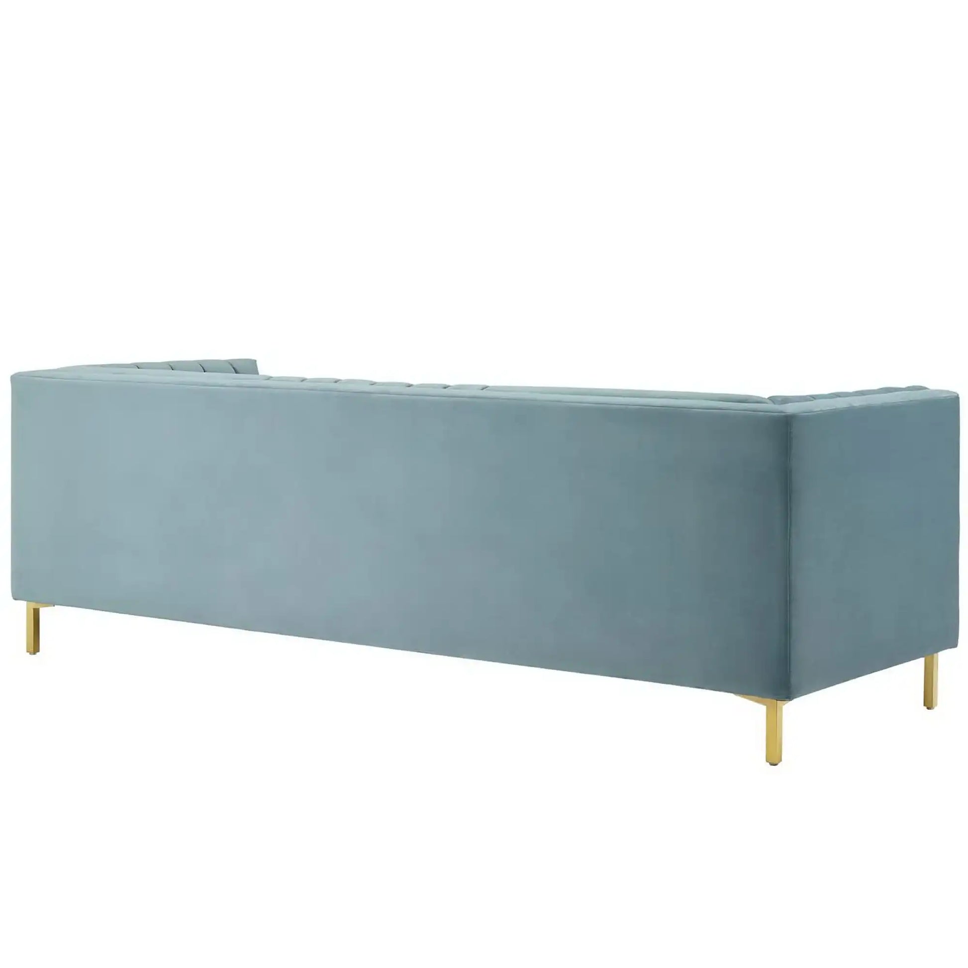 Ingenuity Channel Tufted Performance Velvet Sofa by Modway - Best Buy Furniture
