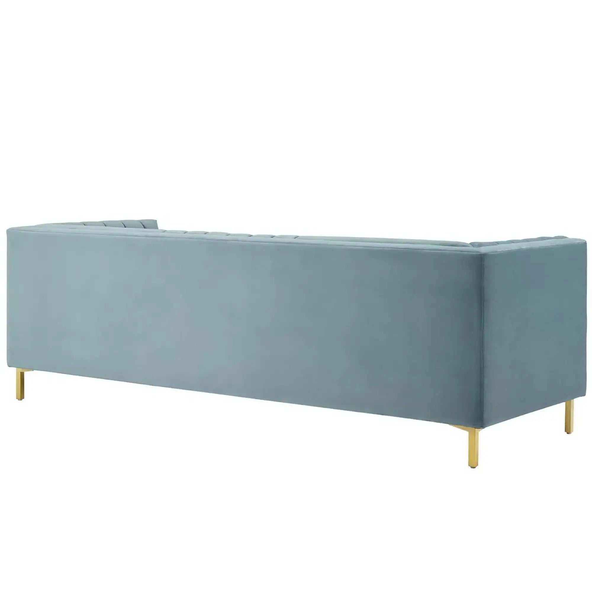 Ingenuity Channel Tufted Performance Velvet Sofa by Modway - Best Buy Furniture