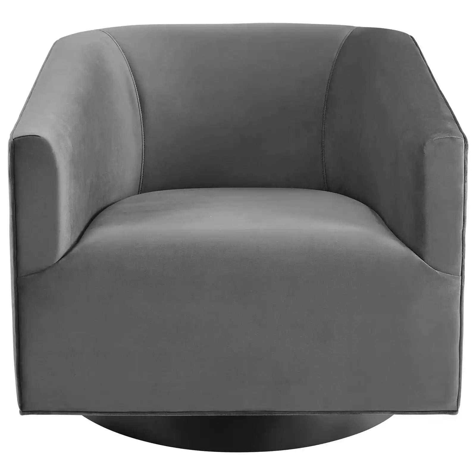 Twist Accent Lounge Performance Velvet Swivel Chair - Best Buy Furniture