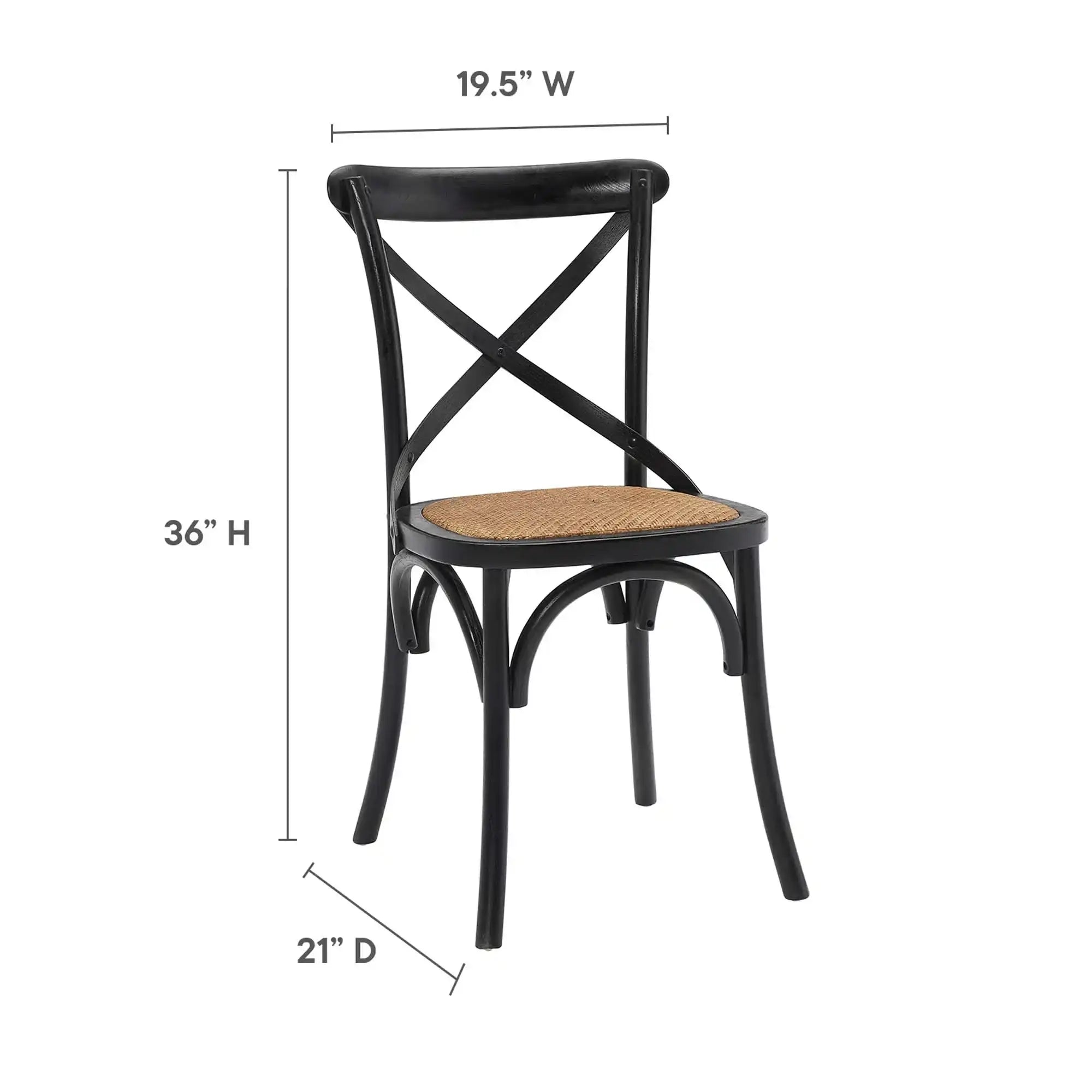 Gear Dining Side Chair Set of 2 by Modway - Best Buy Furniture