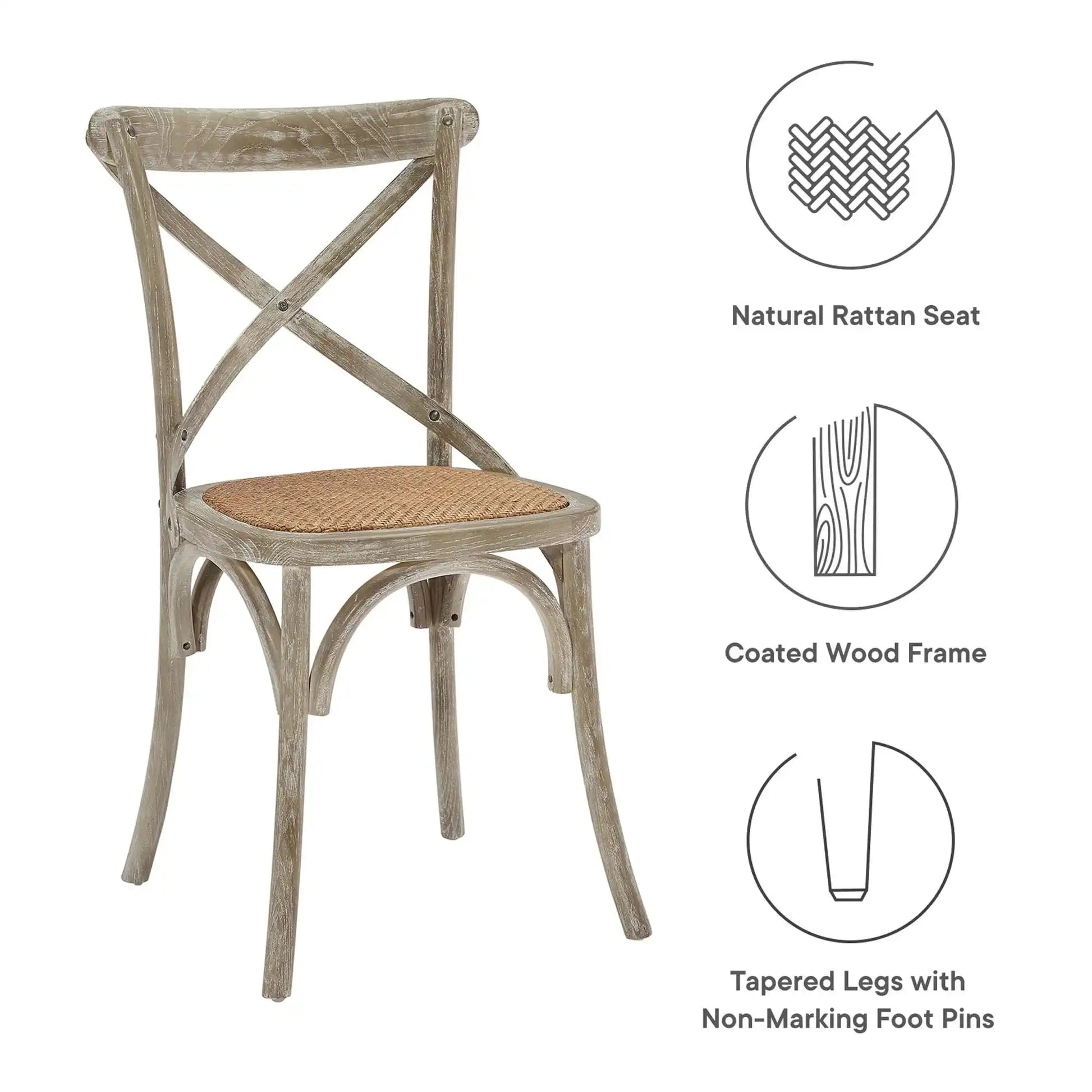 Gear Dining Side Chair Set of 2 by Modway - Best Buy Furniture