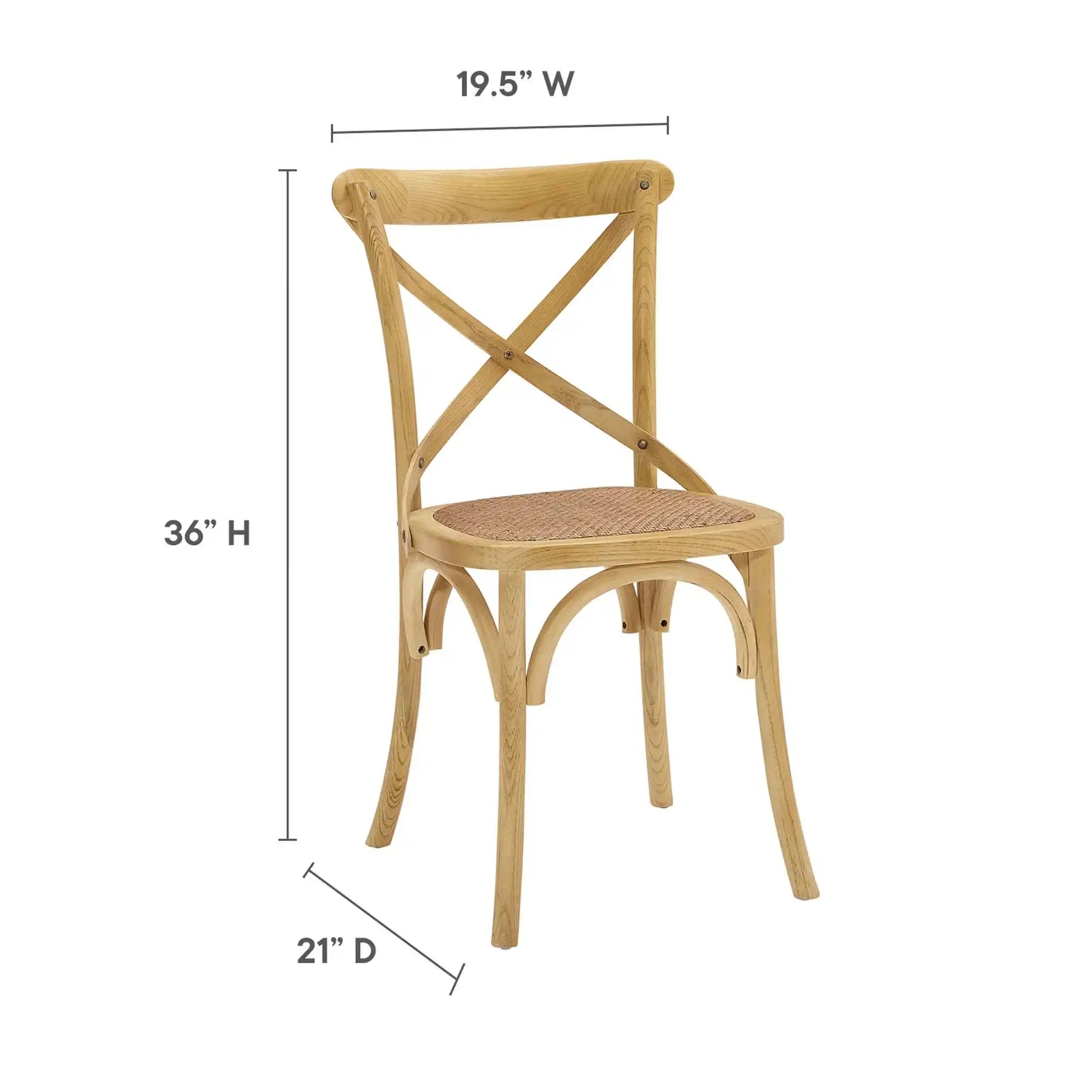 Gear Dining Side Chair Set of 2 by Modway - Best Buy Furniture