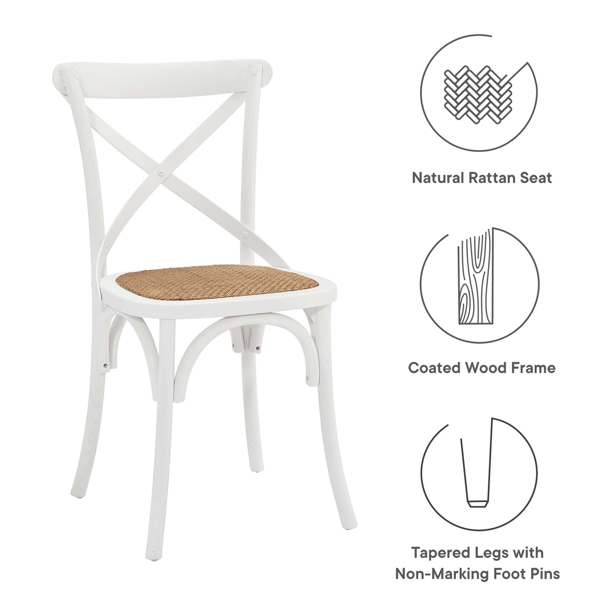 Gear Dining Side Chair Set of 2 by Modway - Best Buy Furniture