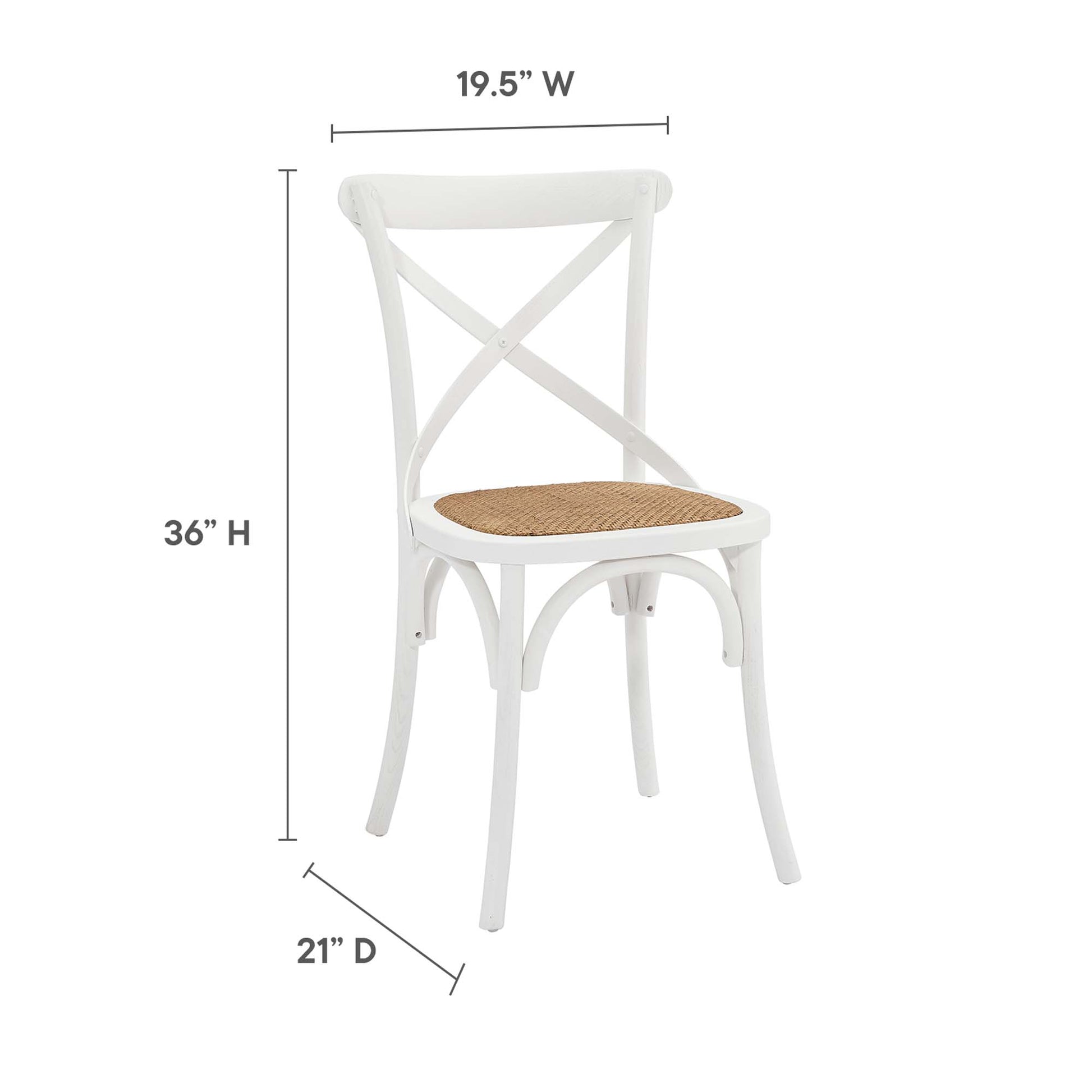 Gear Dining Side Chair Set of 2 by Modway - Best Buy Furniture