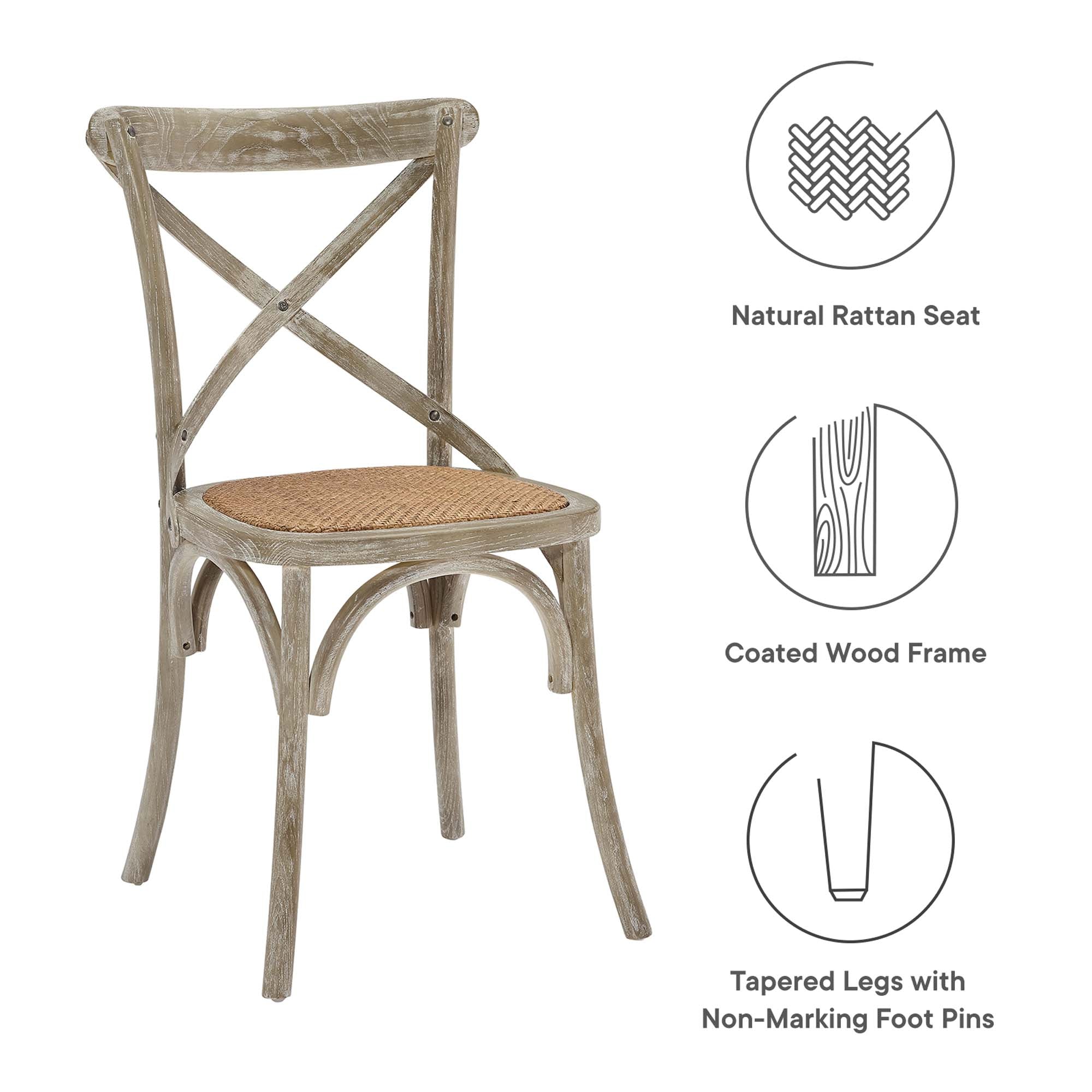 Gear Dining Side Chair Set of 4 by Modway - Best Buy Furniture