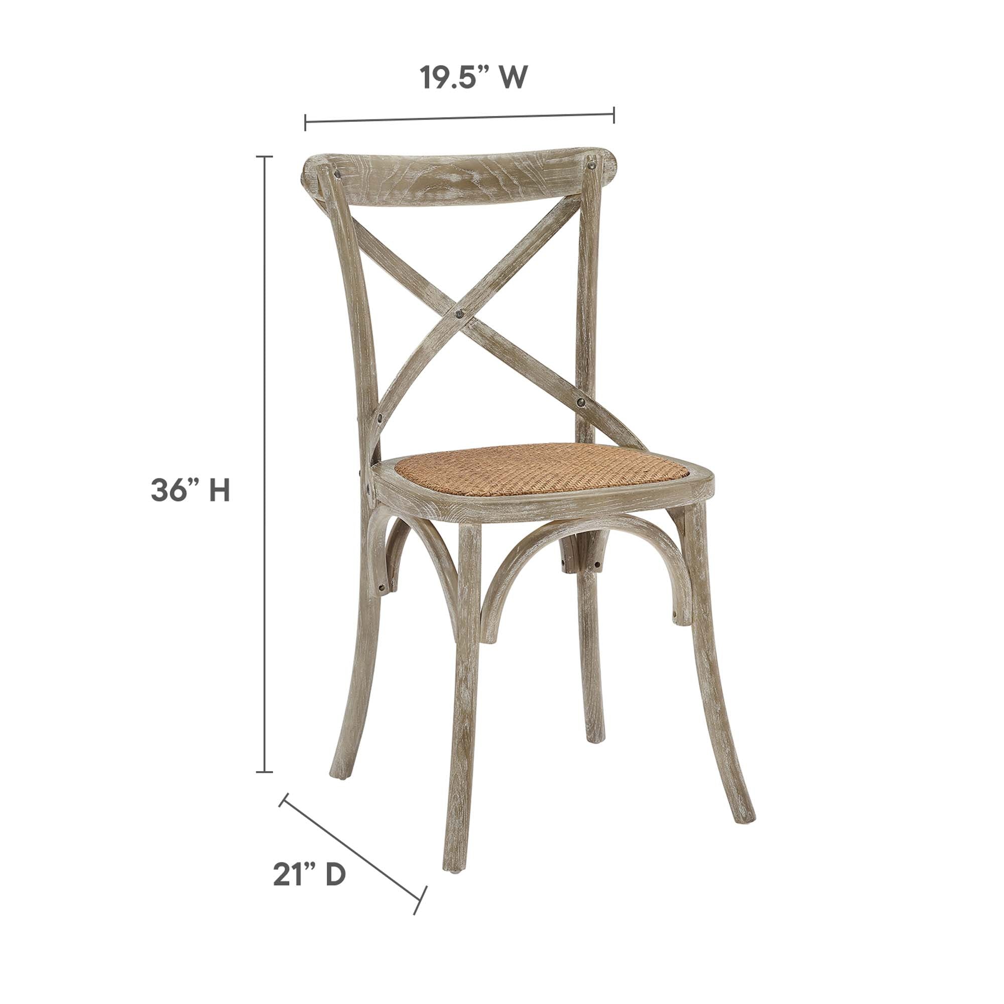 Gear Dining Side Chair Set of 4 by Modway - Best Buy Furniture