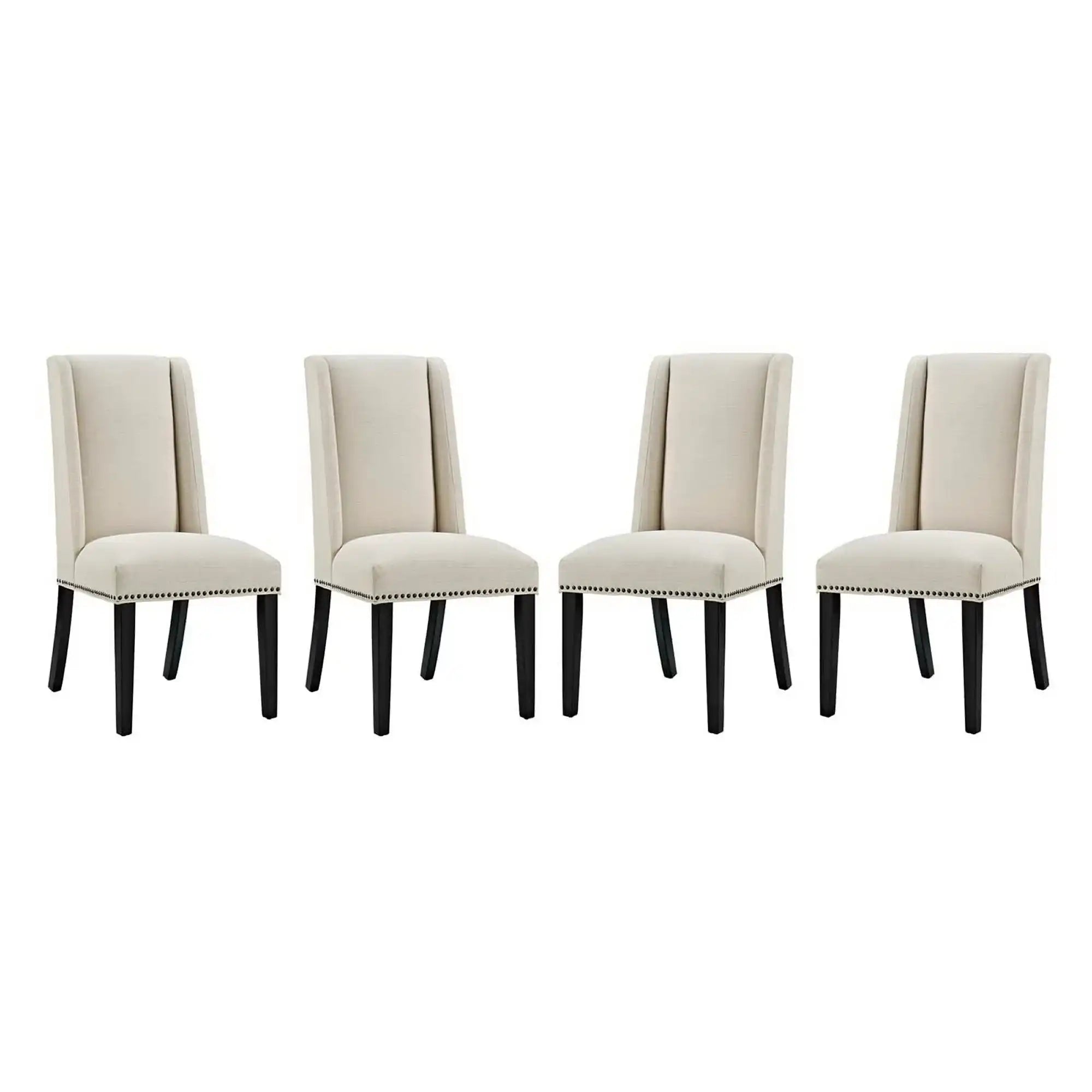 Baron Fabric Dining Chair Set of 4 by Modway - Best Buy Furniture