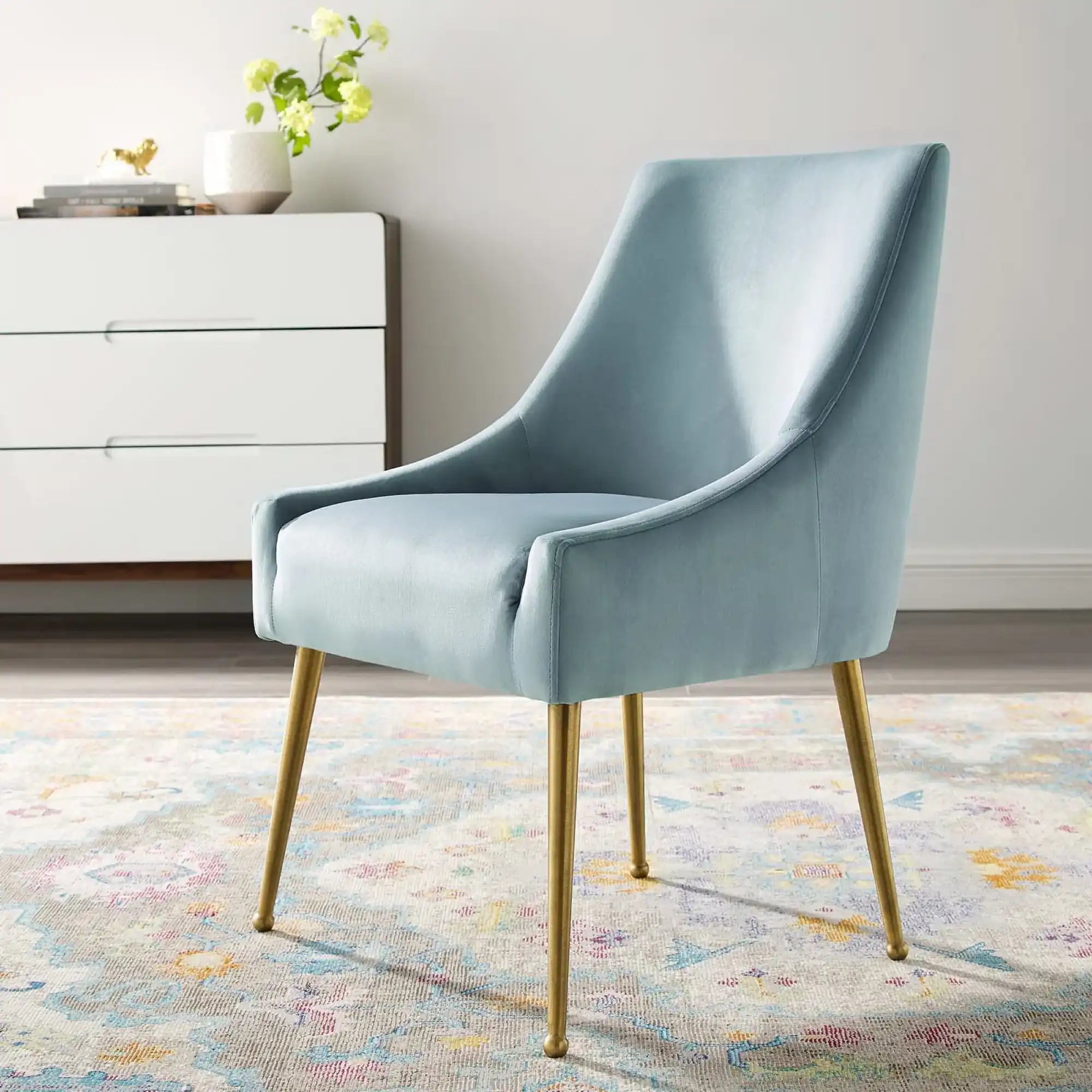 Discern Upholstered Performance Velvet Dining Chair by Modway - Best Buy Furniture