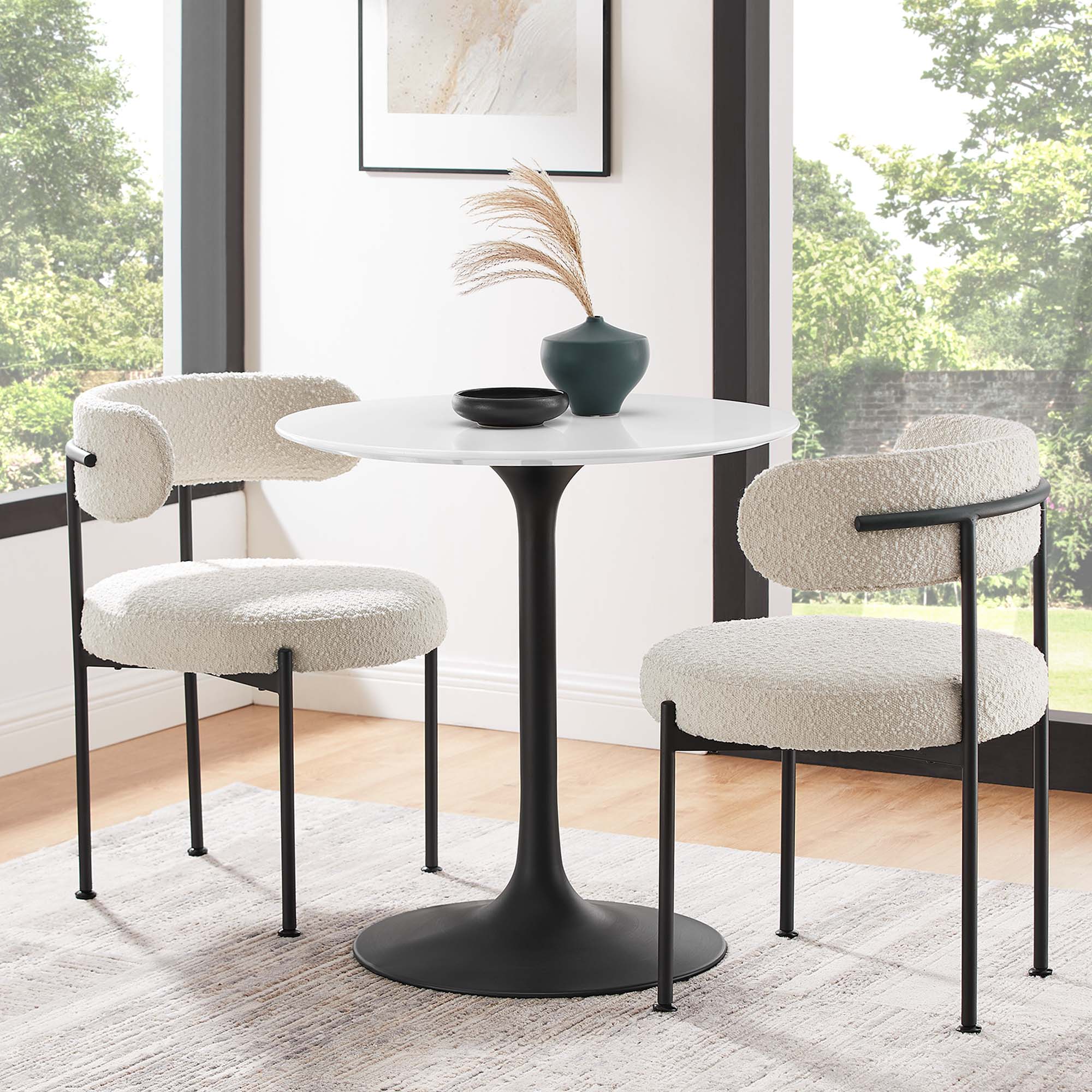 Lippa 28" Round Wood Dining Table by Modway - Best Buy Furniture