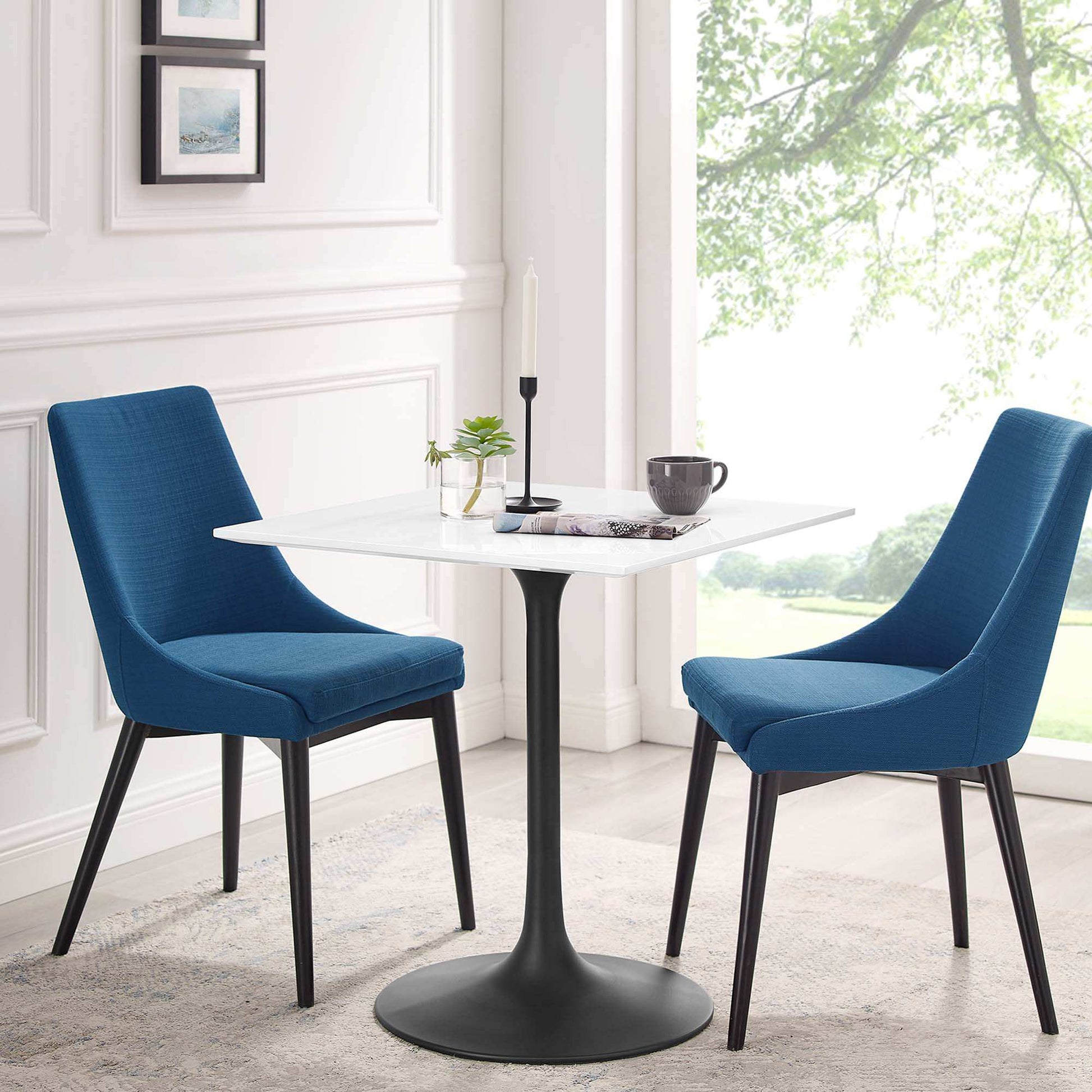 Lippa 28" Square Wood Dining Table by Modway - Best Buy Furniture