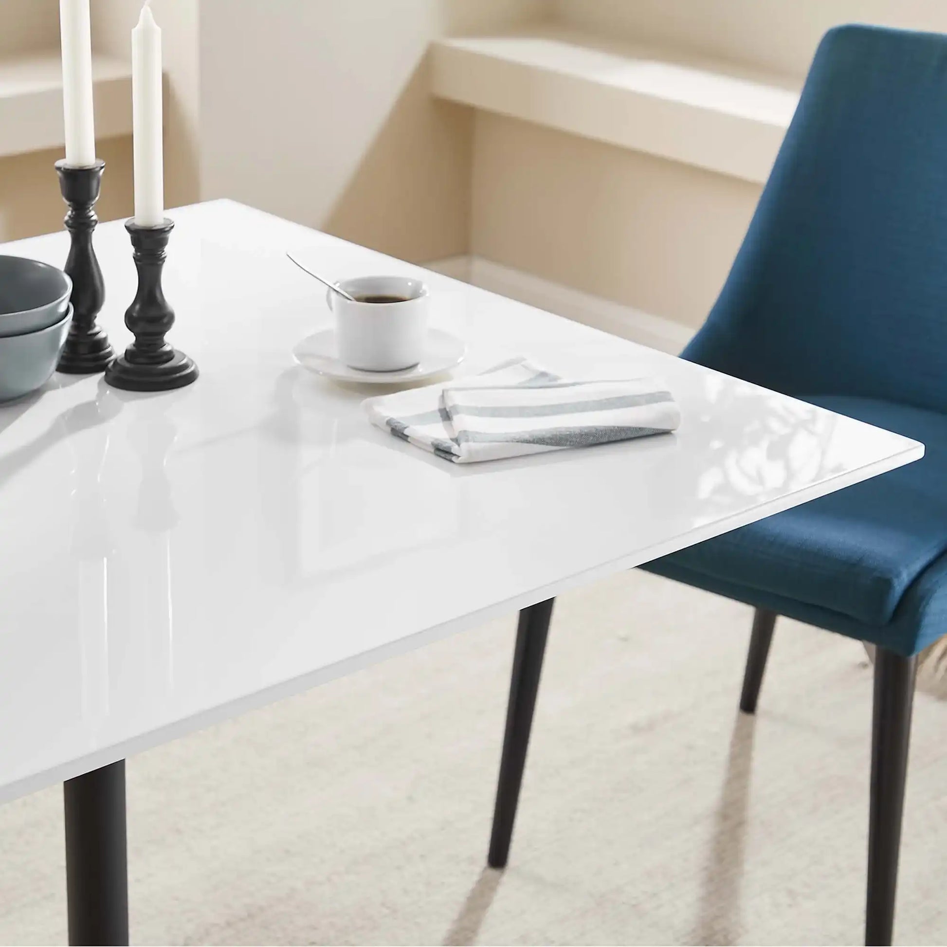 Lippa 36" Square Wood Dining Table by Modway - Best Buy Furniture