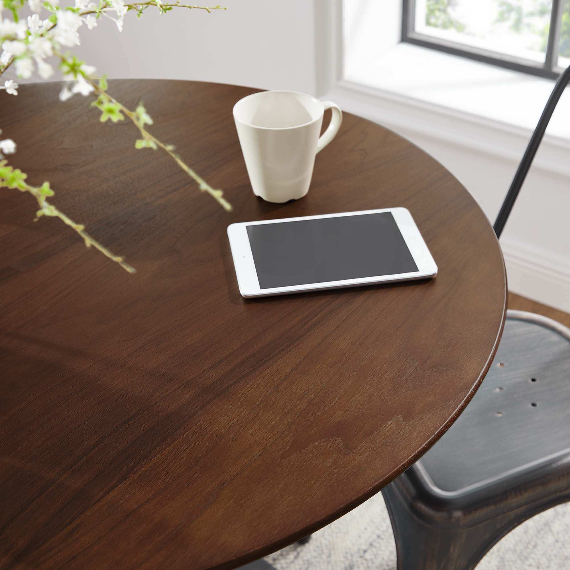 Lippa 36" Round Wood Dining Table by Modway - Best Buy Furniture