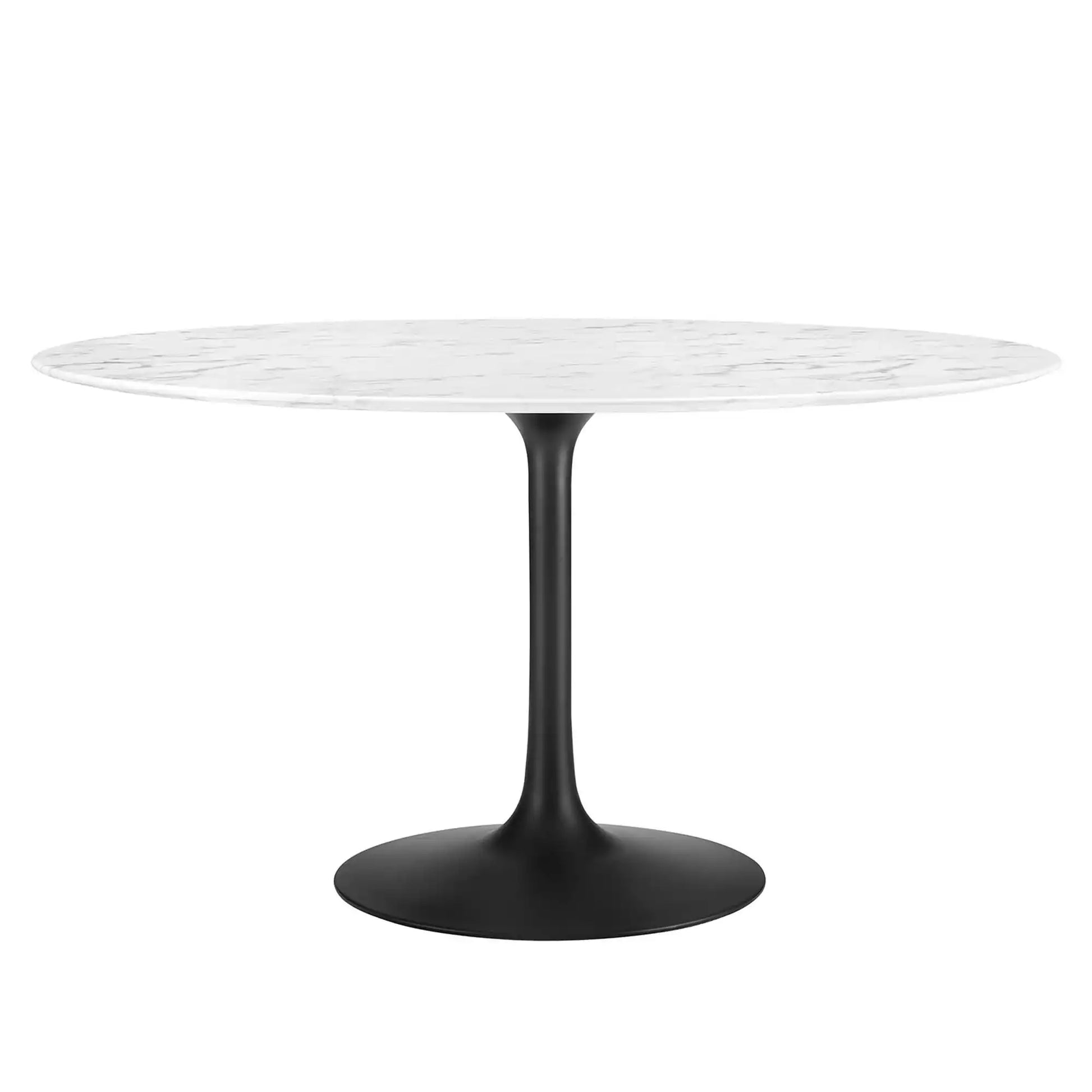 Lippa 54" Round Faux Marble Dining Table by Modway - Best Buy Furniture