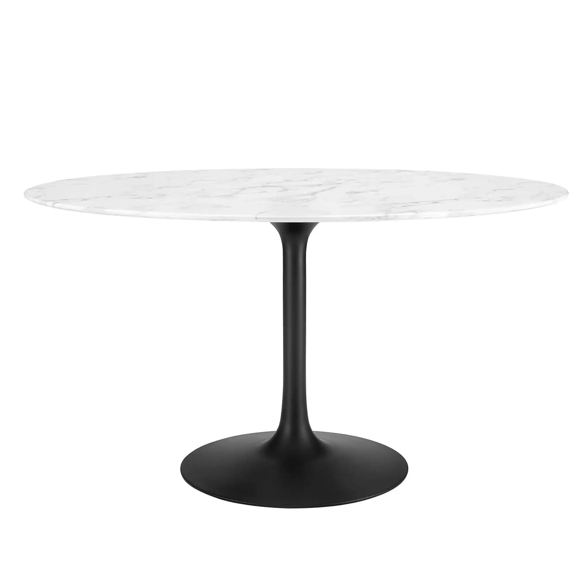 Lippa 54" Oval Faux Marble Dining Table by Modway - Best Buy Furniture