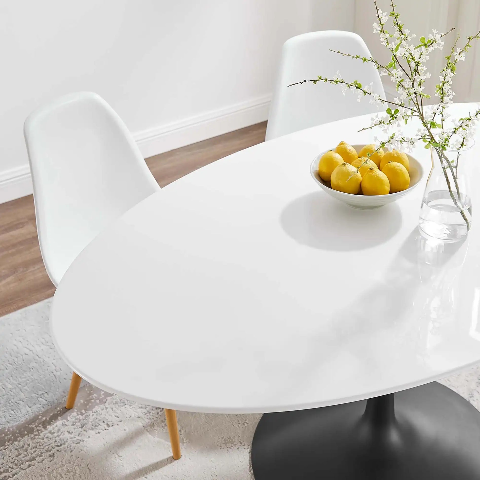 Lippa 60" Oval Wood Dining Table by Modway - Best Buy Furniture