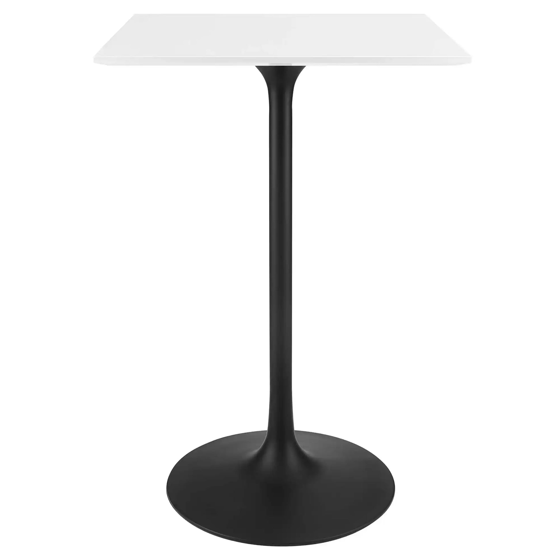 Lippa 28" Square Wood Bar Table by Modway - Best Buy Furniture