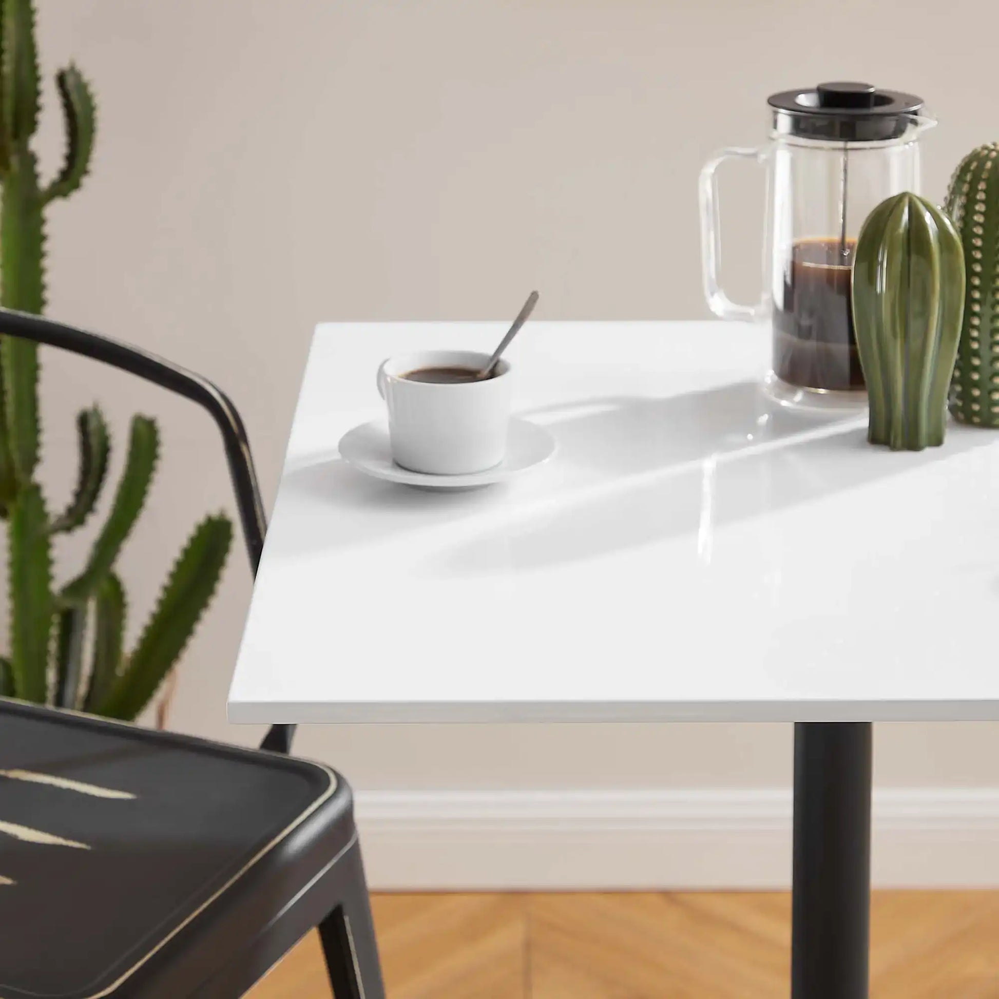 Lippa 28" Square Wood Bar Table by Modway - Best Buy Furniture