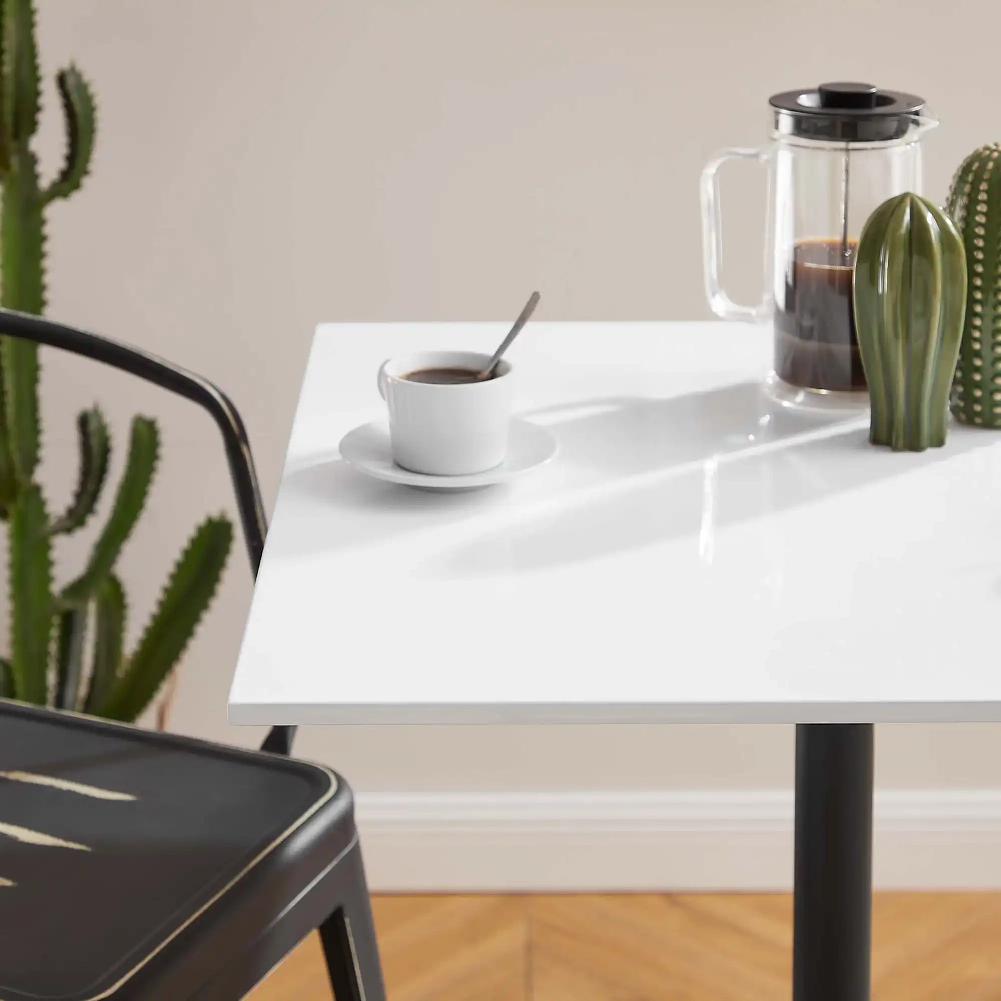 Lippa 28" Square Wood Bar Table by Modway - Best Buy Furniture