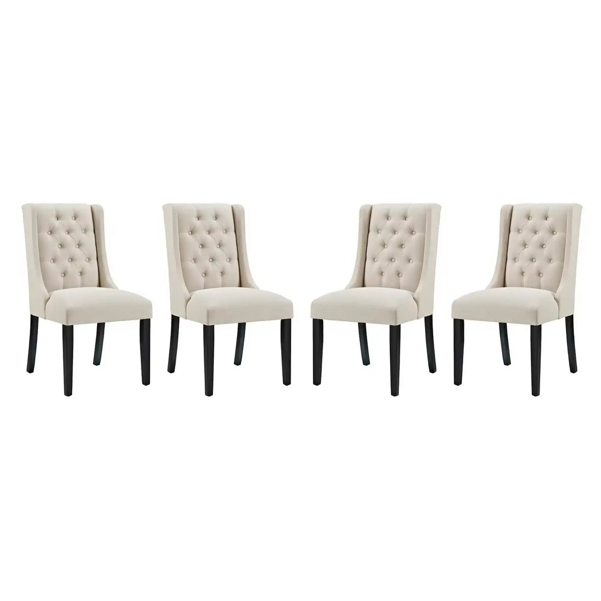 Baronet Fabric Dining Chair Set of 4 by Modway - Best Buy Furniture