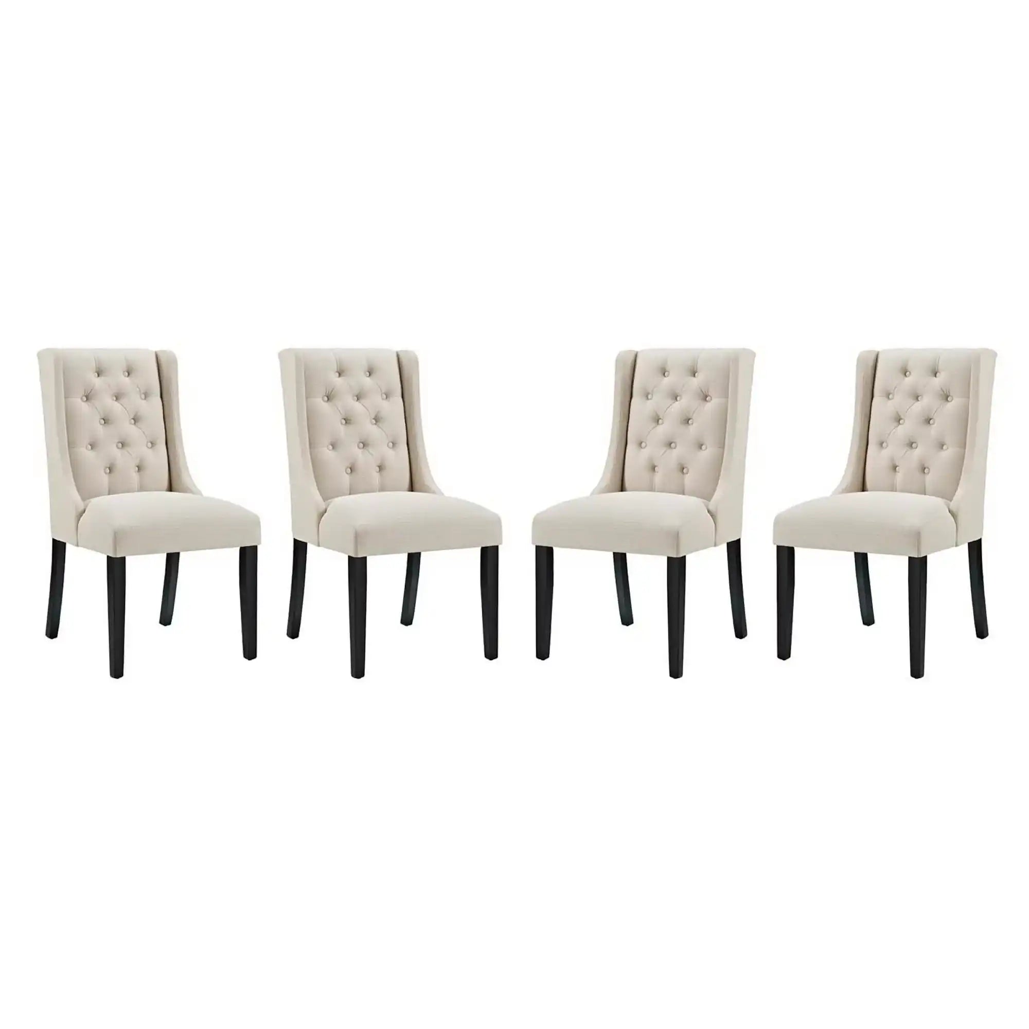 Baronet Fabric Dining Chair Set of 4 by Modway - Best Buy Furniture