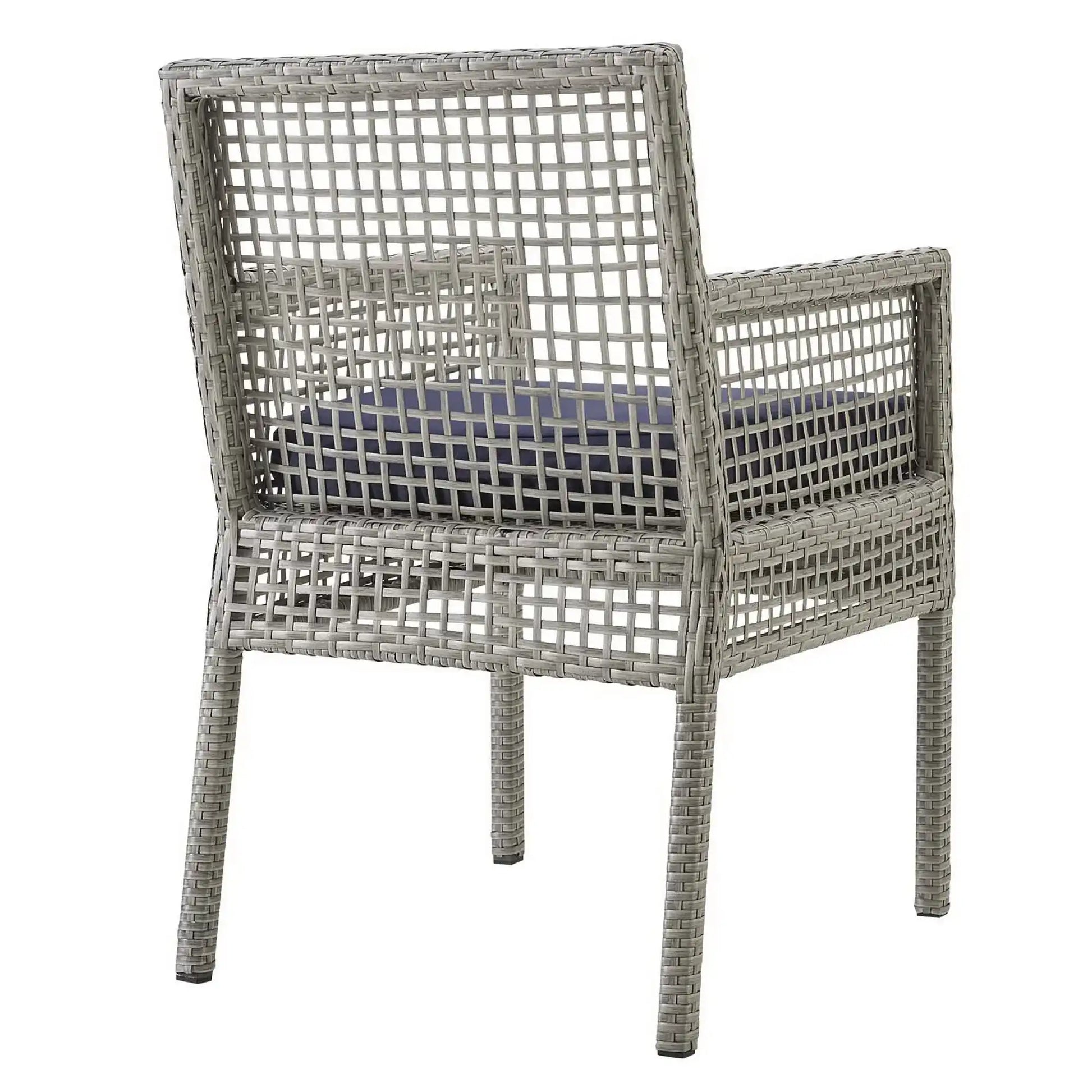Aura 7 Piece Outdoor Patio Wicker Rattan Set by Modway - Best Buy Furniture