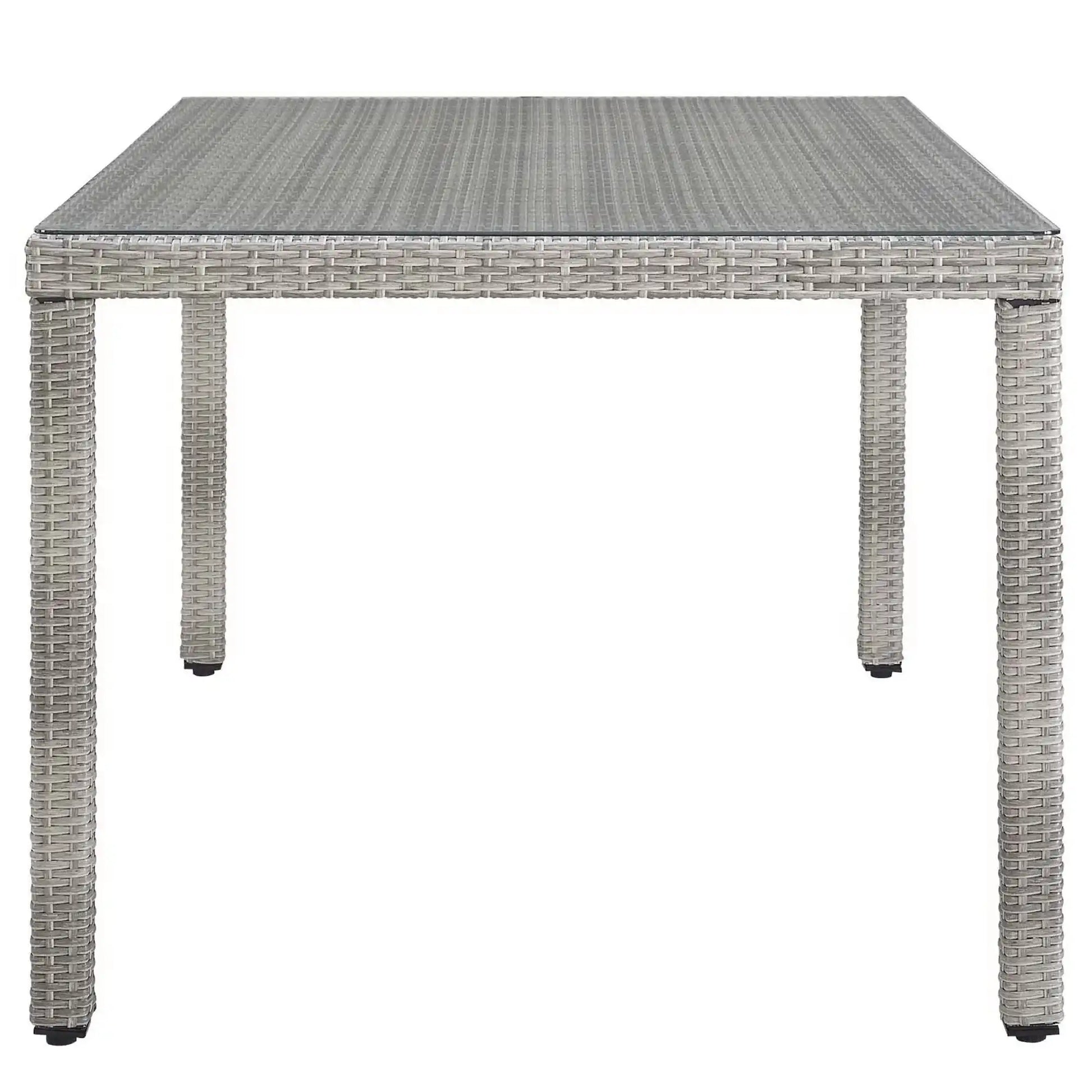 Aura 7 Piece Outdoor Patio Wicker Rattan Set by Modway - Best Buy Furniture