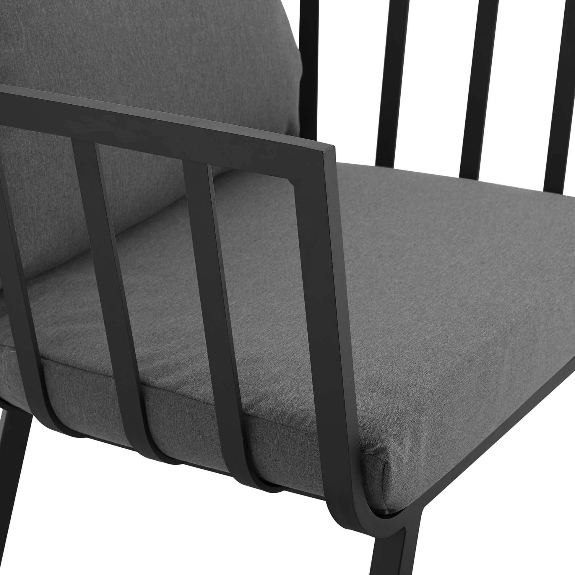 Riverside Outdoor Patio Aluminum Armchair by Modway - Best Buy Furniture