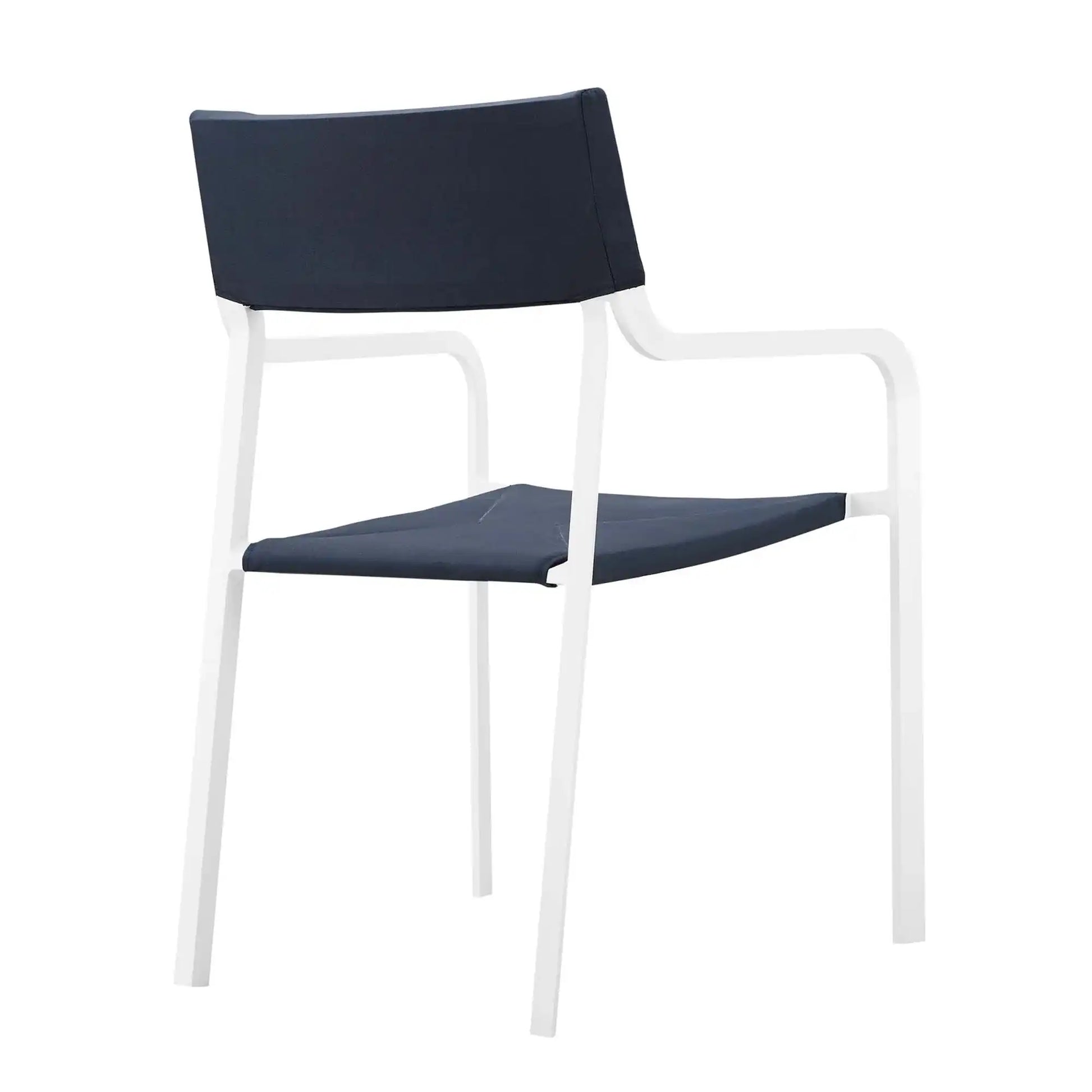 Raleigh Stackable Outdoor Patio Aluminum Dining Armchair by Modway - Best Buy Furniture