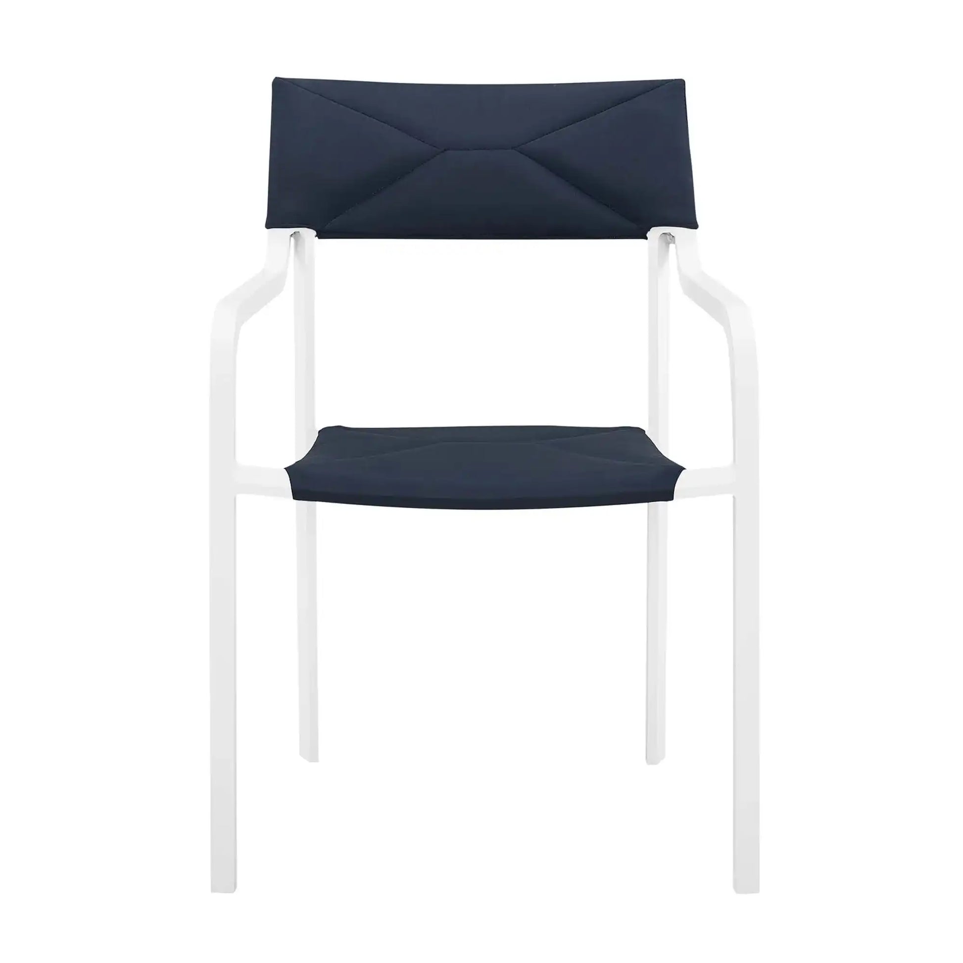 Raleigh Stackable Outdoor Patio Aluminum Dining Armchair by Modway - Best Buy Furniture