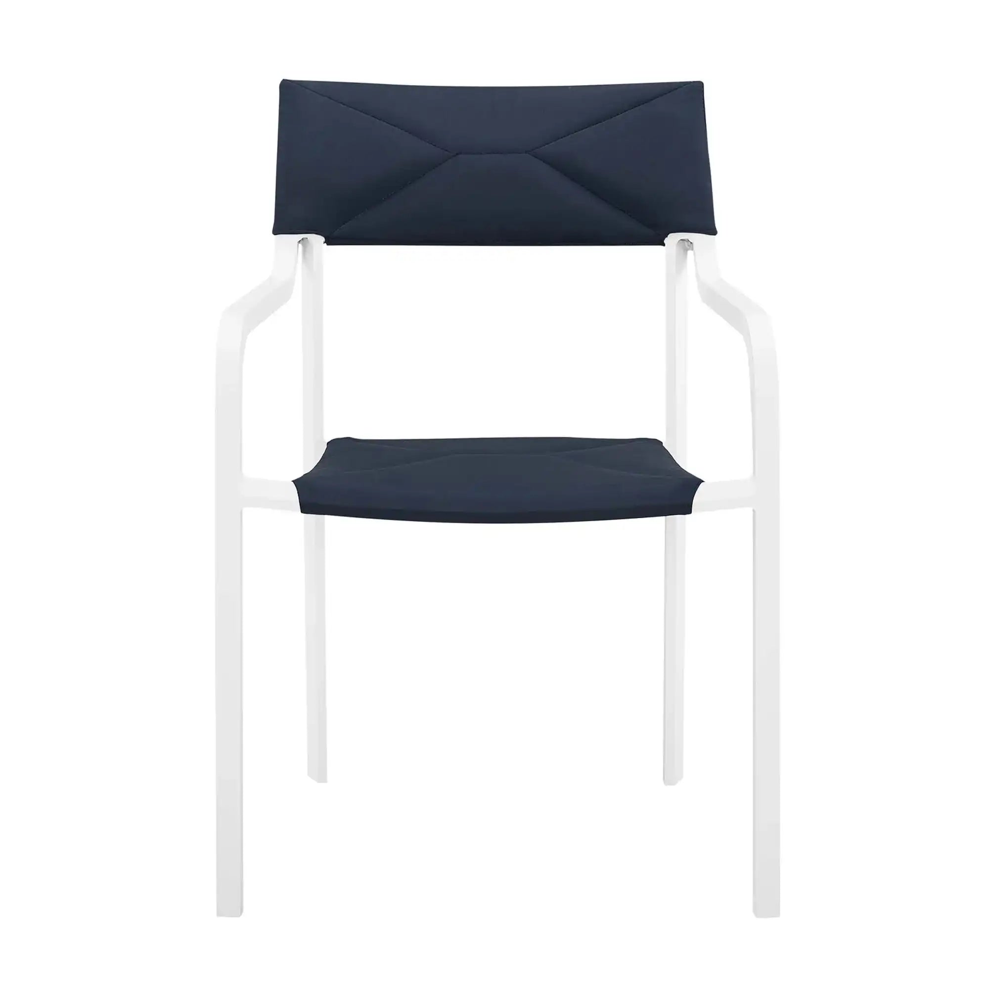 Raleigh Stackable Outdoor Patio Aluminum Dining Armchair by Modway - Best Buy Furniture