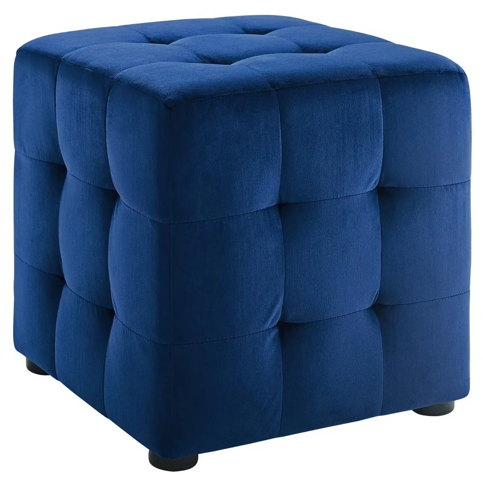Contour Tufted Cube Performance Velvet Ottoman by Modway - Best Buy Furniture