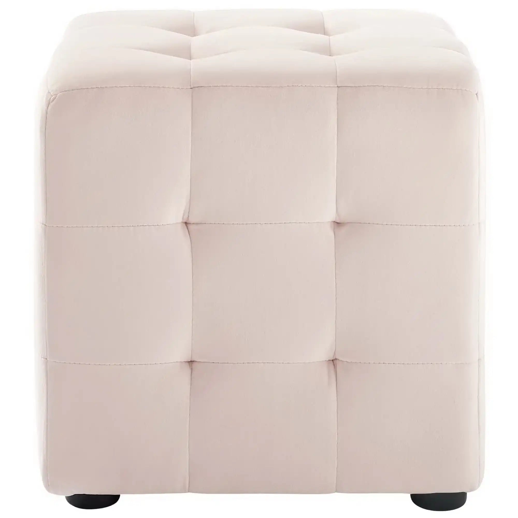 Contour Tufted Cube Performance Velvet Ottoman by Modway - Best Buy Furniture