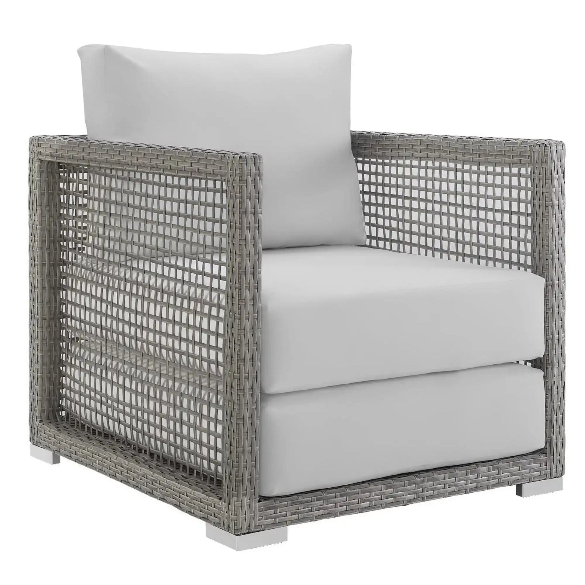 Aura 3 Piece Outdoor Patio Wicker Rattan Set by Modway - Best Buy Furniture