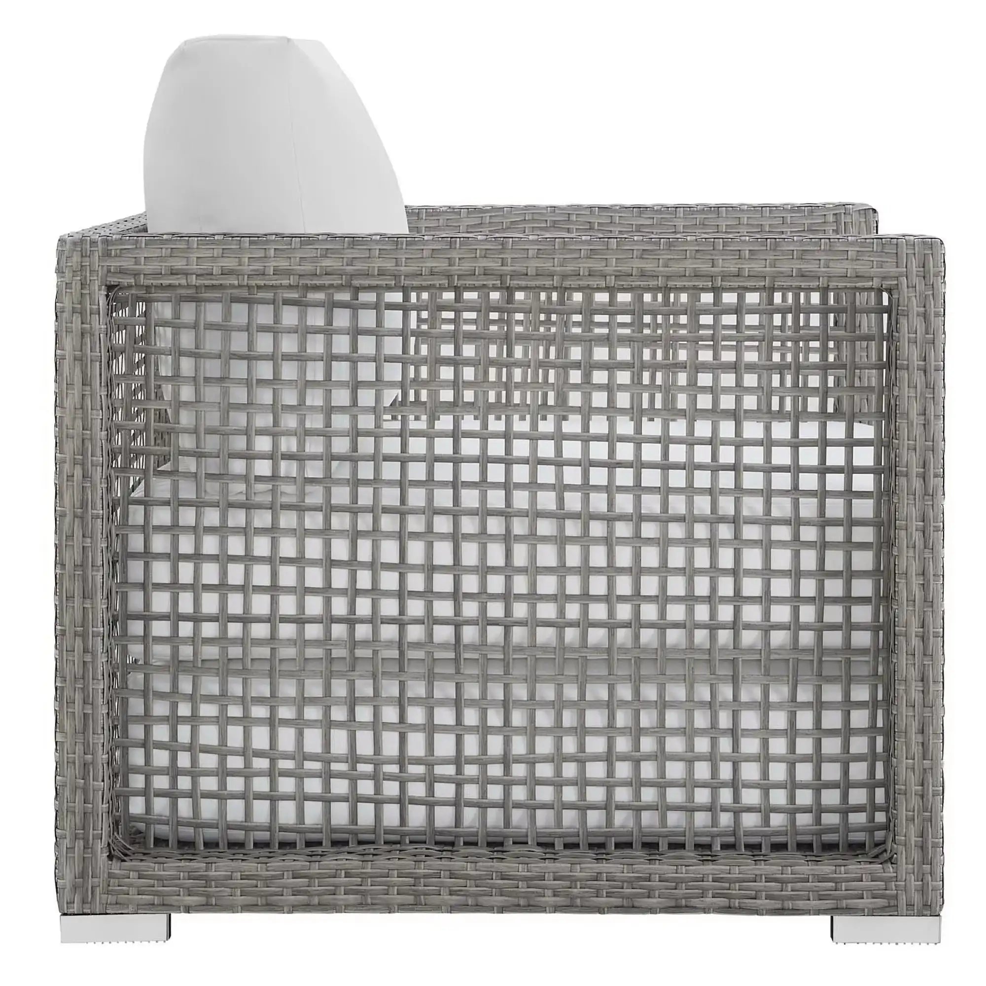 Aura 3 Piece Outdoor Patio Wicker Rattan Set by Modway - Best Buy Furniture