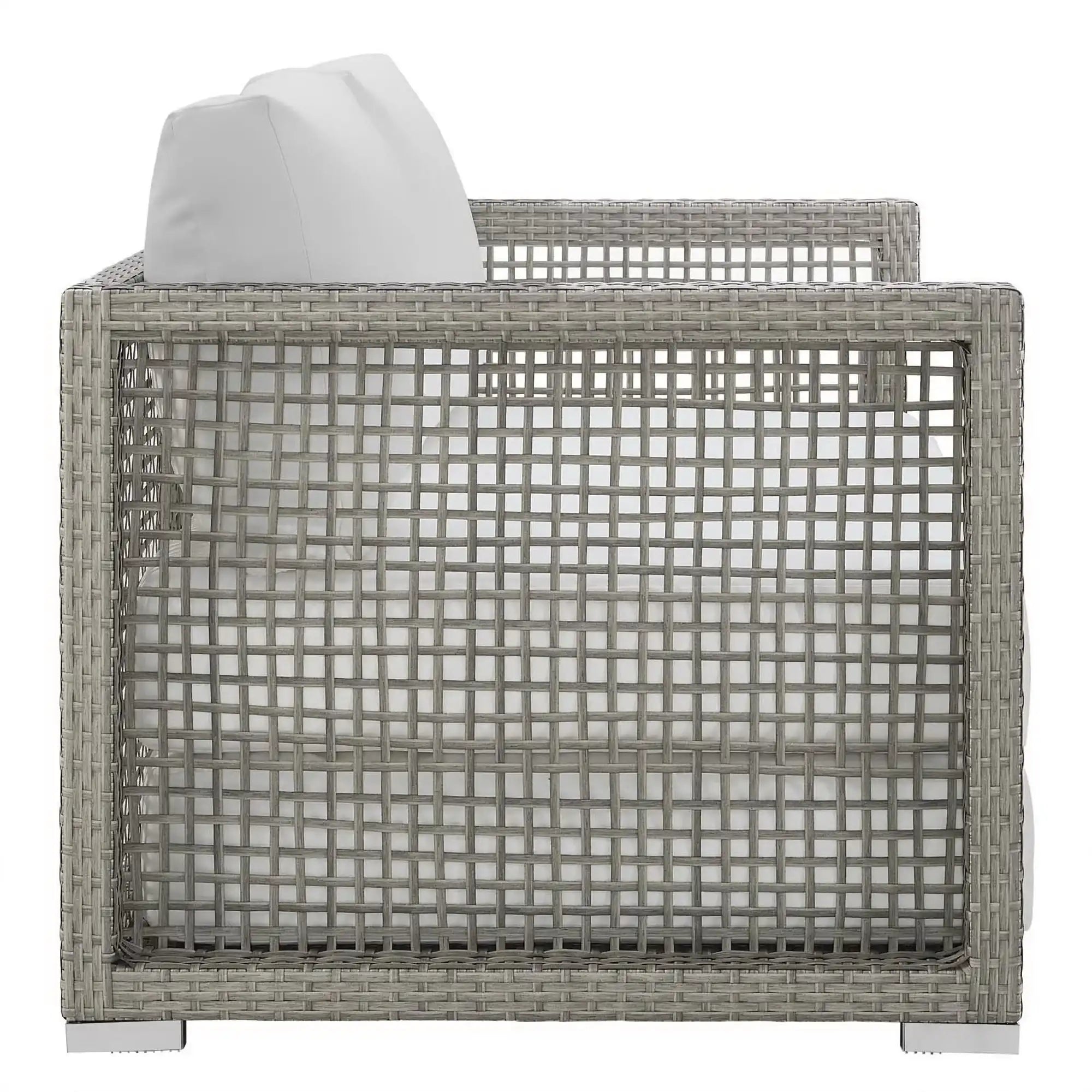 Aura 3 Piece Outdoor Patio Wicker Rattan Set by Modway - Best Buy Furniture