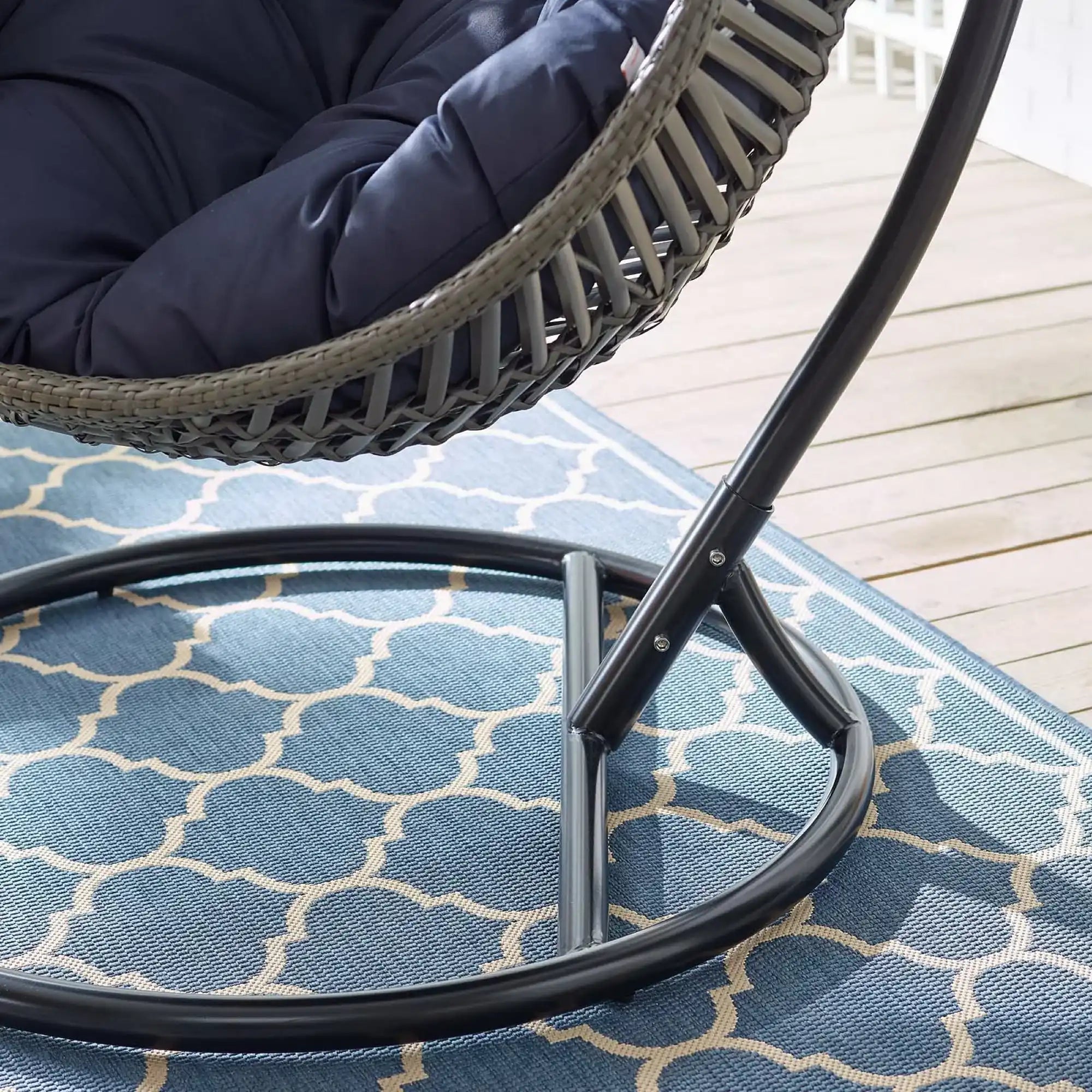 Garner Teardrop Outdoor Patio Swing Chair by Modway - Best Buy Furniture