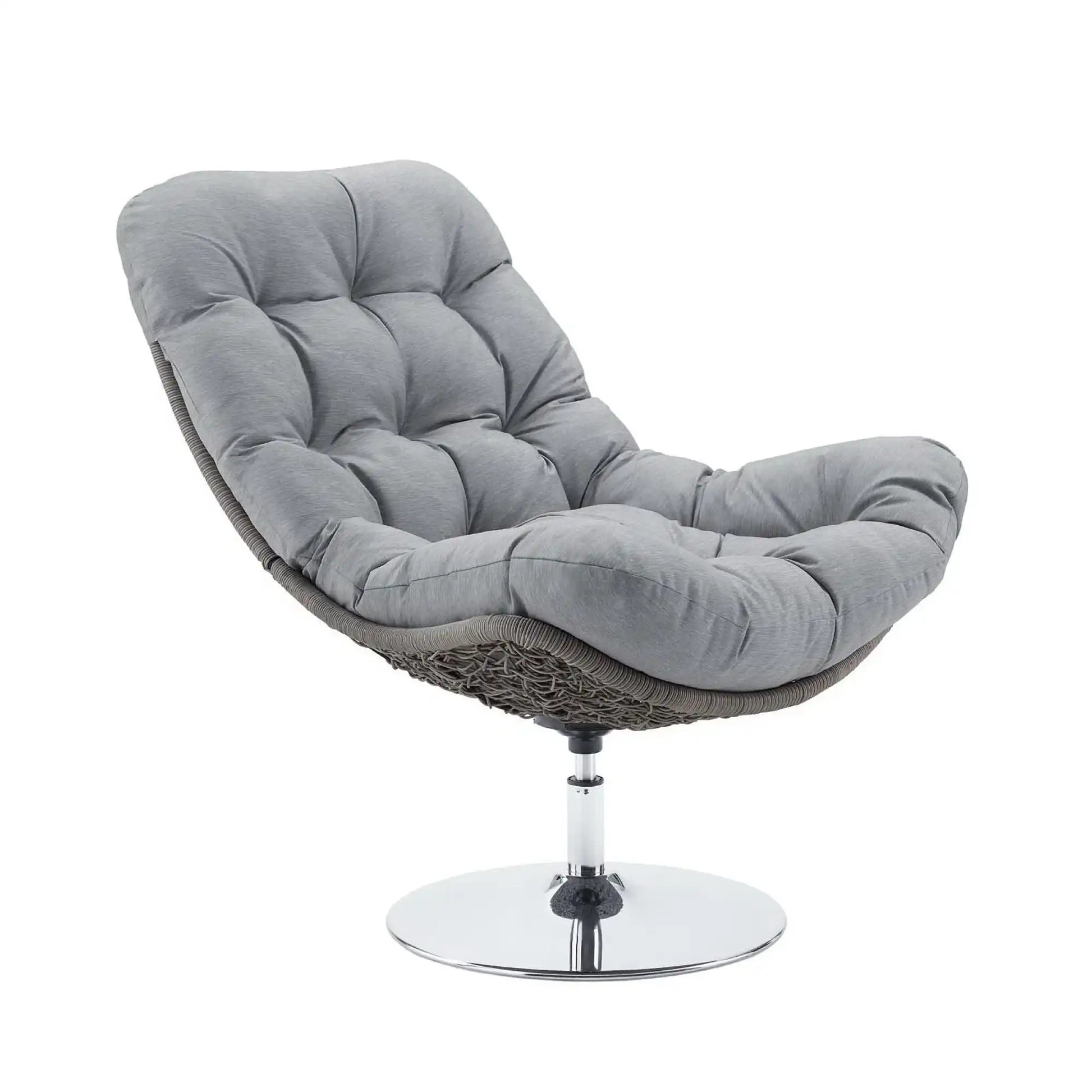 Brighton Wicker Rattan Outdoor Patio Swivel Lounge Chair by Modway - Best Buy Furniture