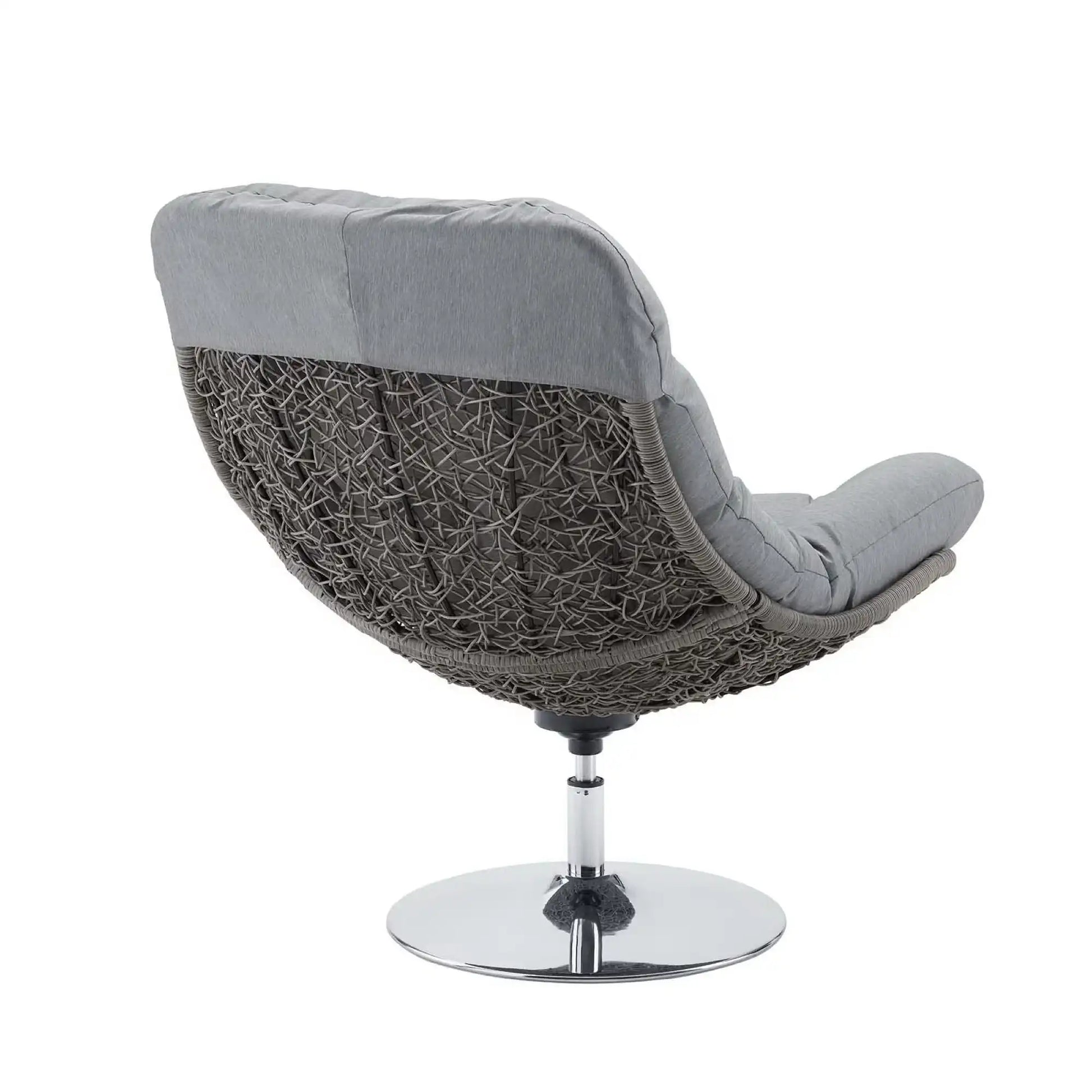 Brighton Wicker Rattan Outdoor Patio Swivel Lounge Chair by Modway - Best Buy Furniture