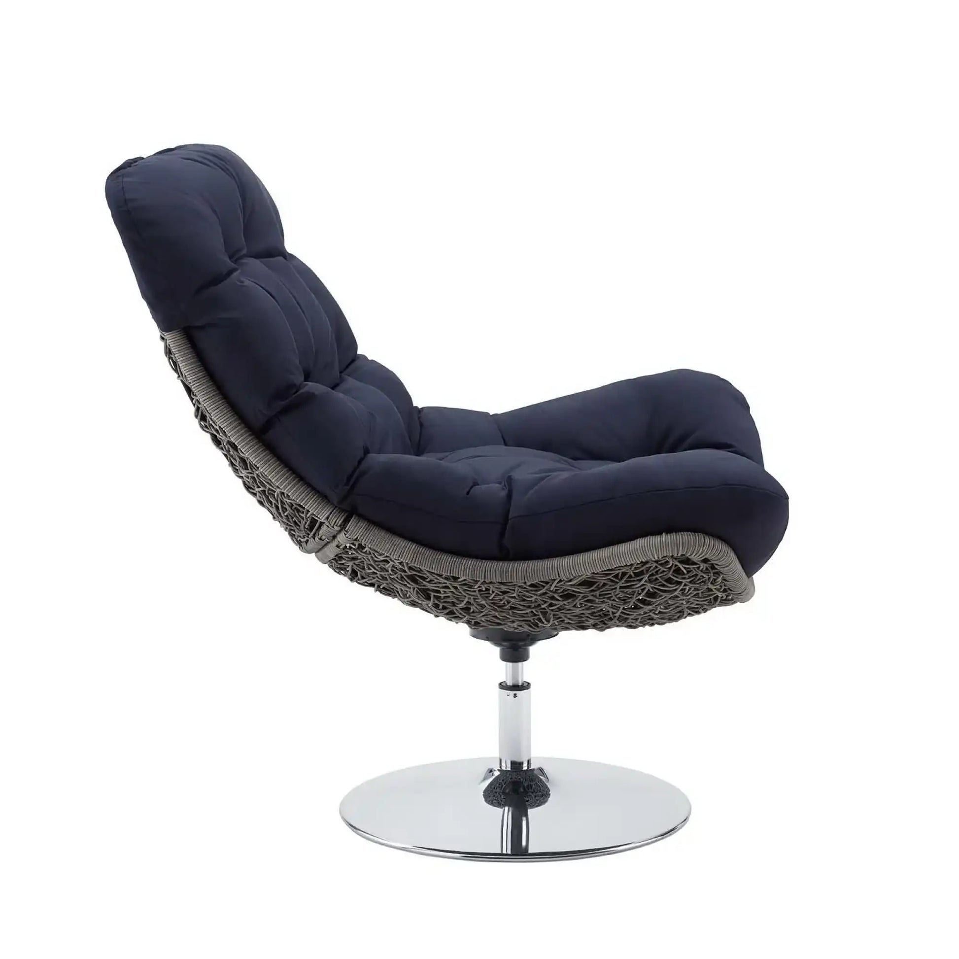 Brighton Wicker Rattan Outdoor Patio Swivel Lounge Chair by Modway - Best Buy Furniture