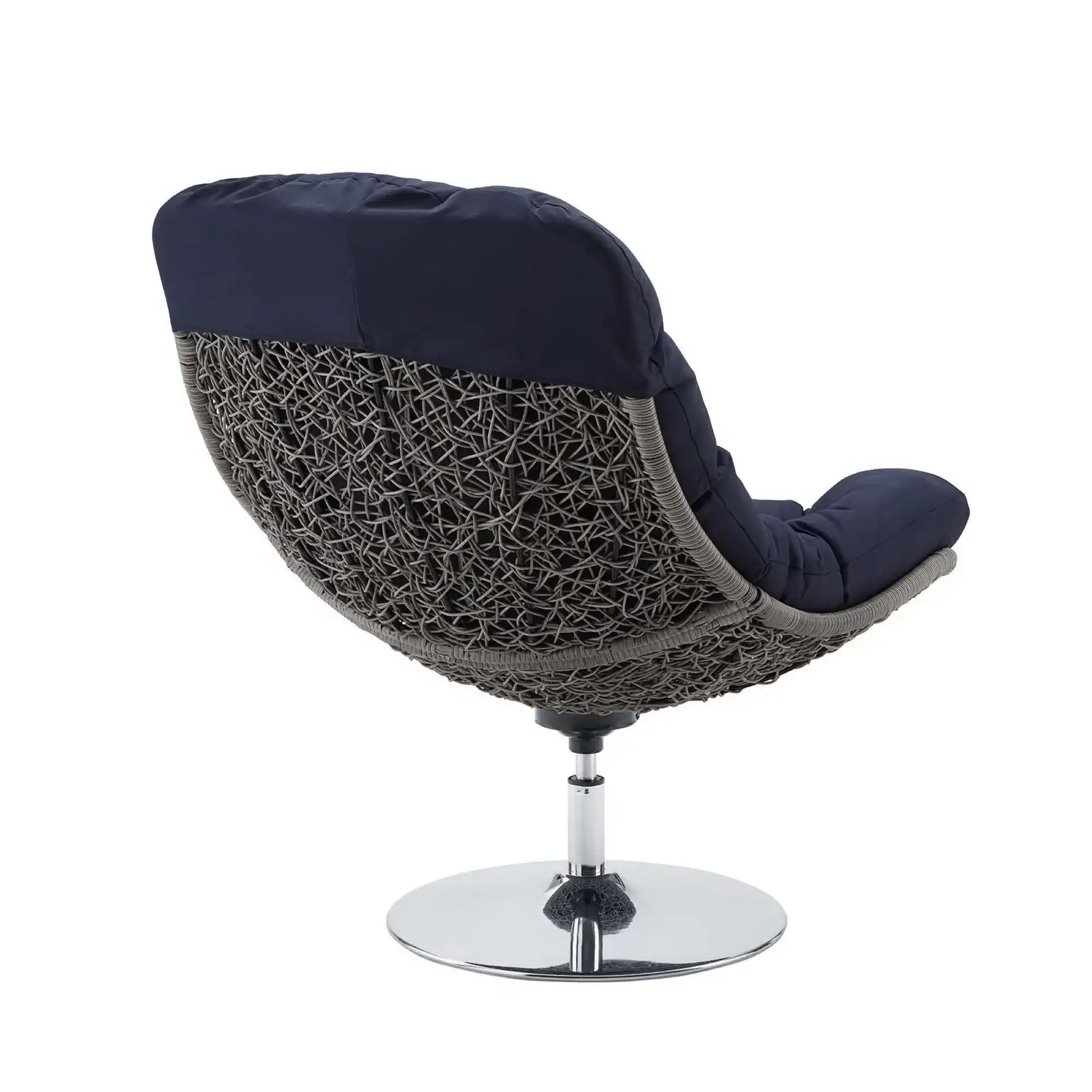 Brighton Wicker Rattan Outdoor Patio Swivel Lounge Chair by Modway - Best Buy Furniture