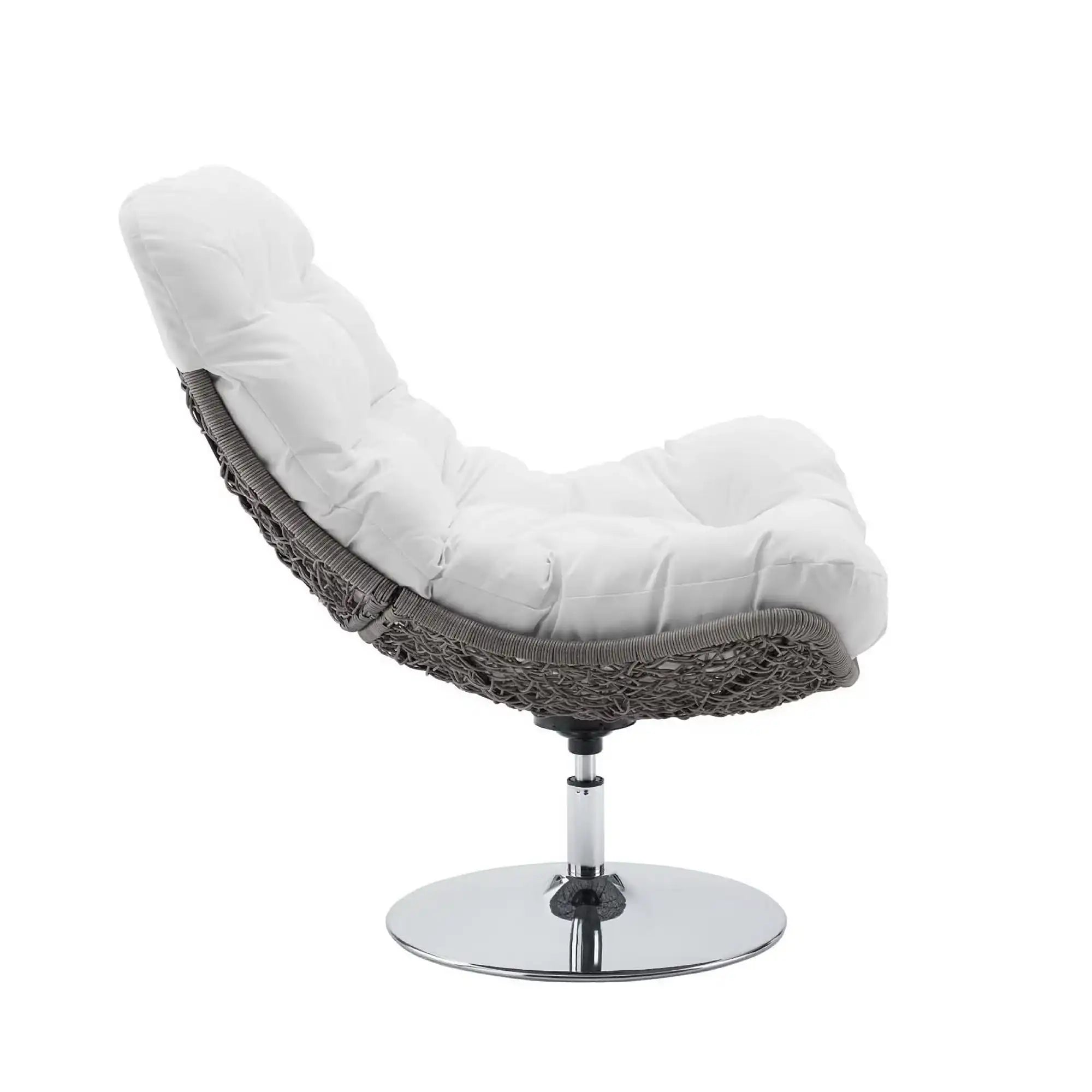 Brighton Wicker Rattan Outdoor Patio Swivel Lounge Chair by Modway - Best Buy Furniture